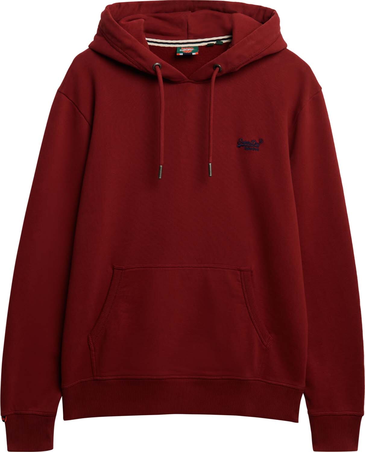 Superdry Hoodie Essential Logo Rood