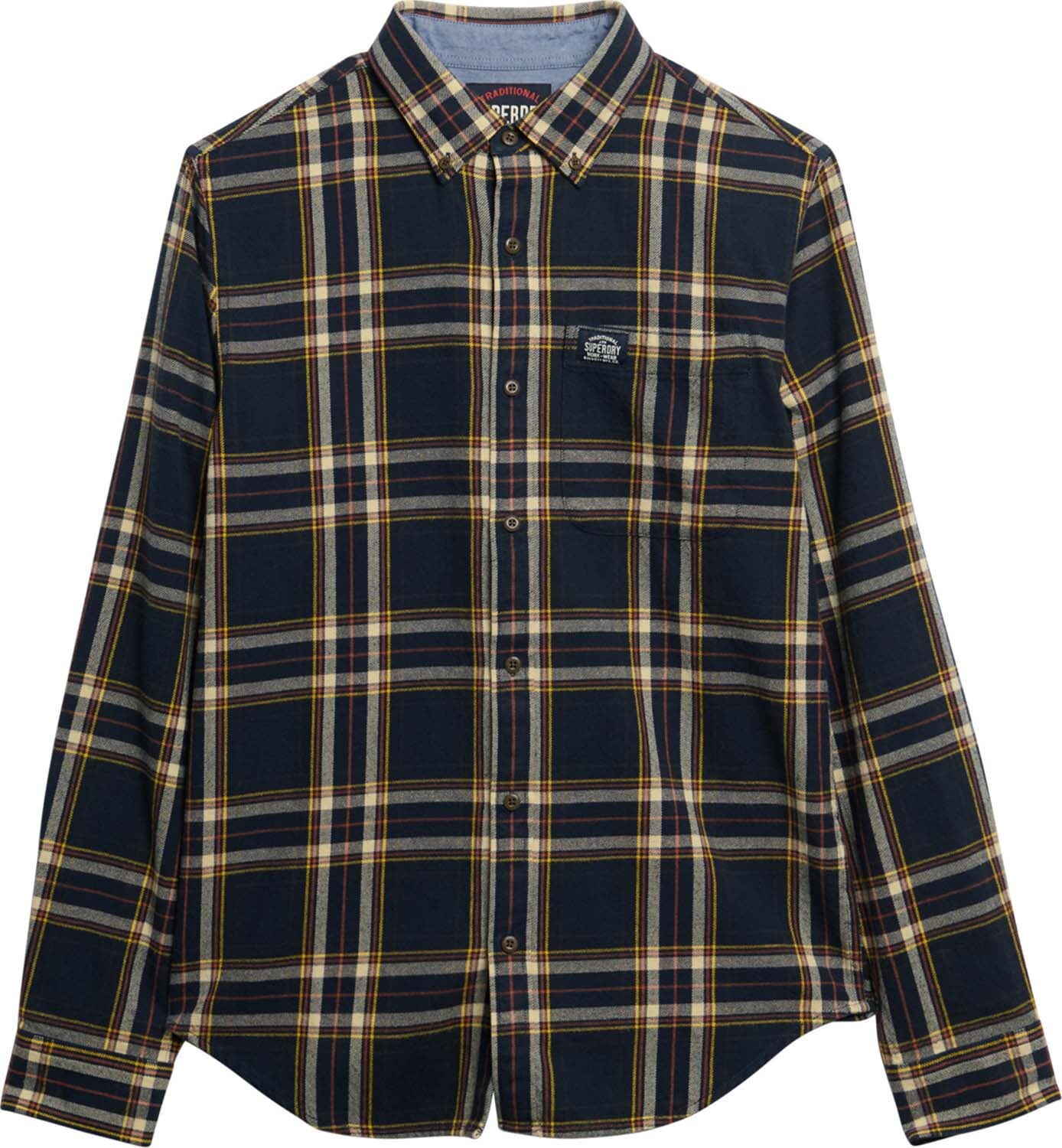 Superdry Overhemd Lumberjack Navy