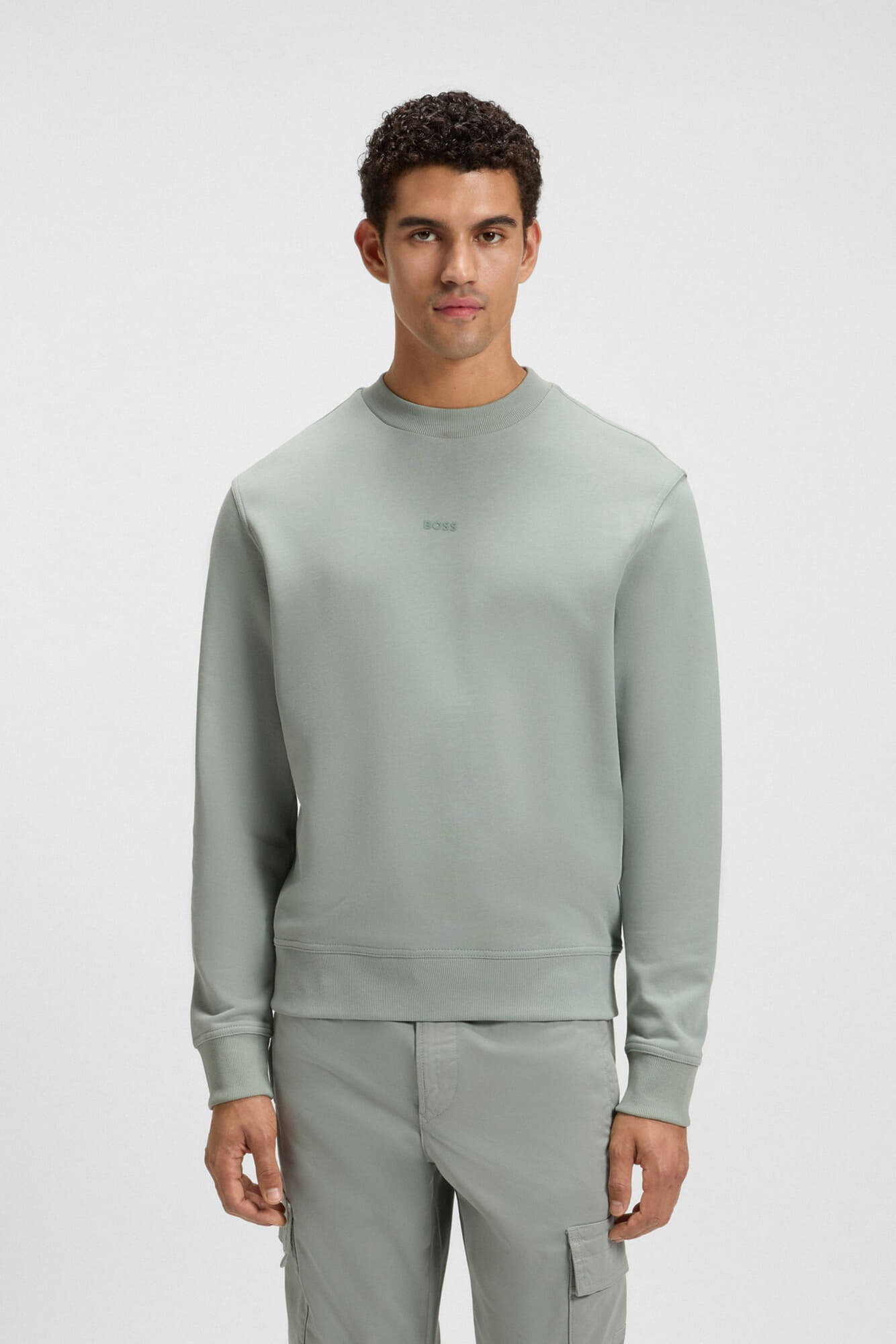 Boss Orange Sweater Wesmallcrew Groen