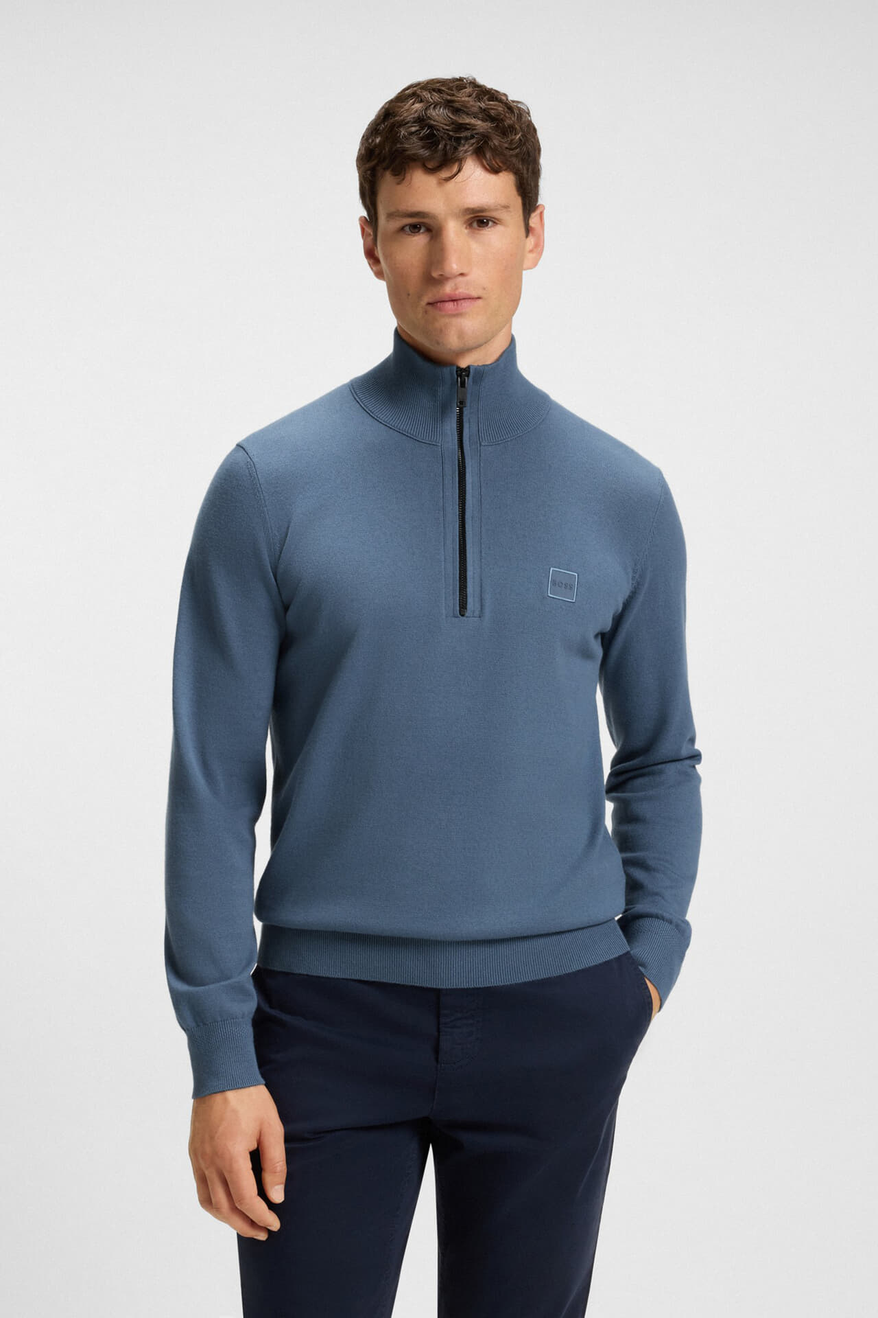 Boss Orange Trui Kanobix Blauw