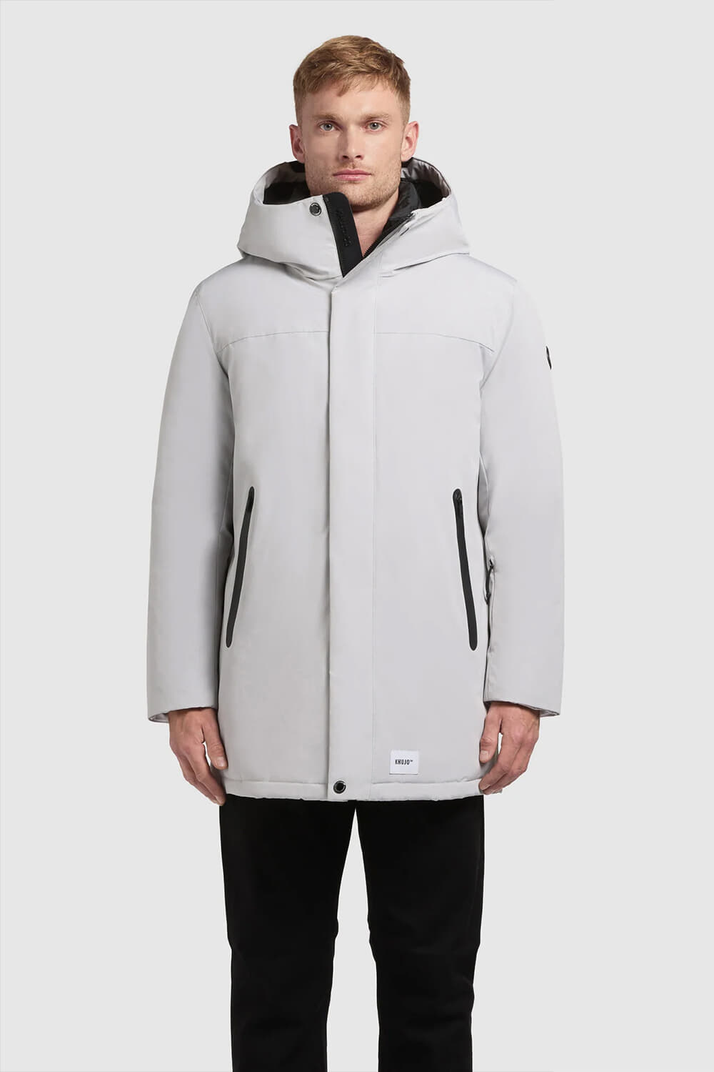 Khujo Jas Kann Waterafstotend Grijs