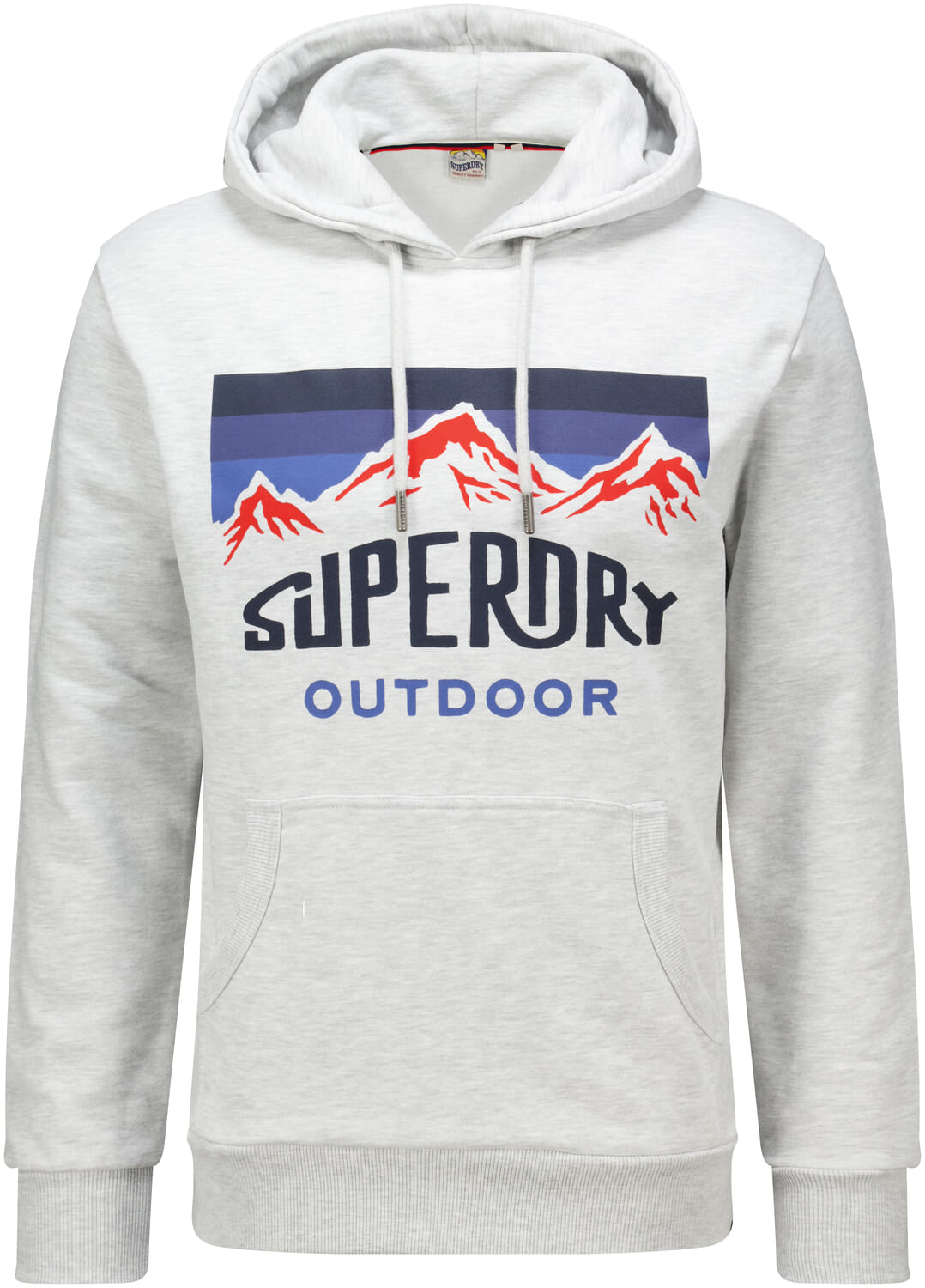 Superdry Hoodie Overhead Grijs