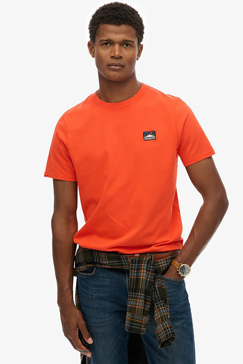 Superdry T-shirt Great Outdoor Oranje