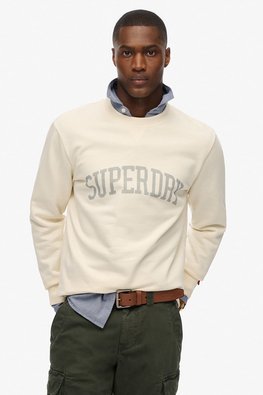Superdry Sweater Atletic Ess Crew Wit