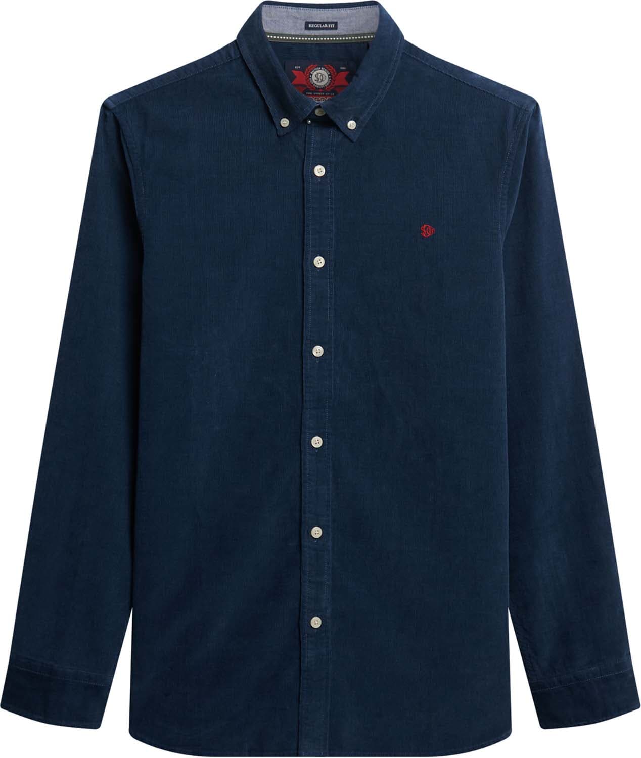 Superdry Overhemd Blauw