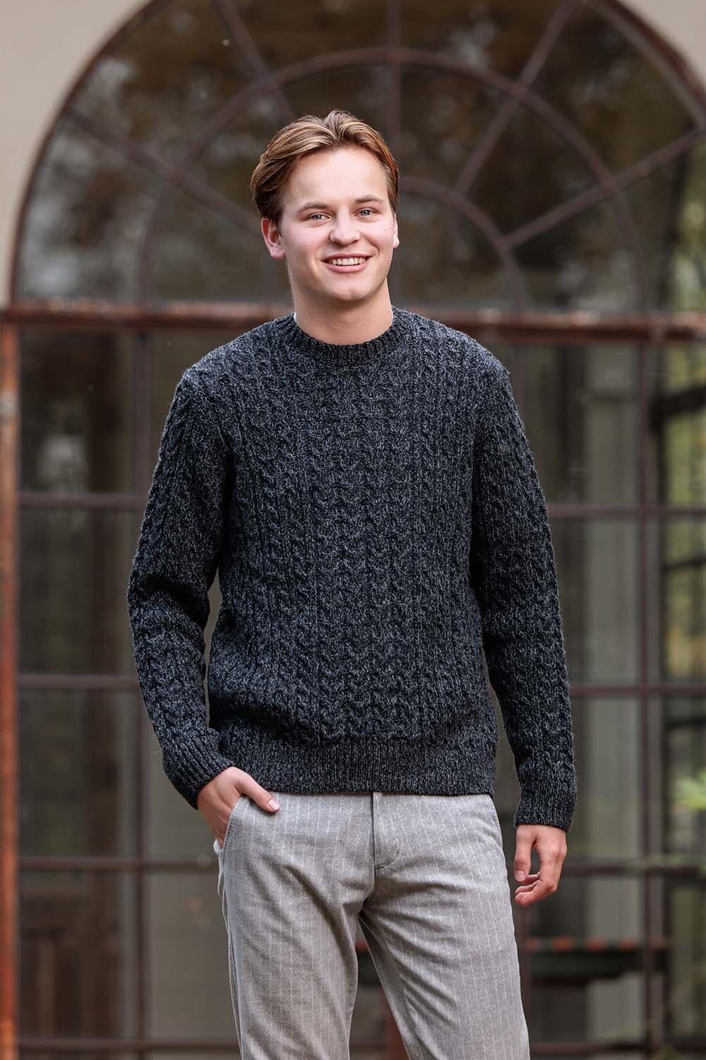 Superdry Trui Jacob  Zwart Superdry Trui Jacob  Zwart