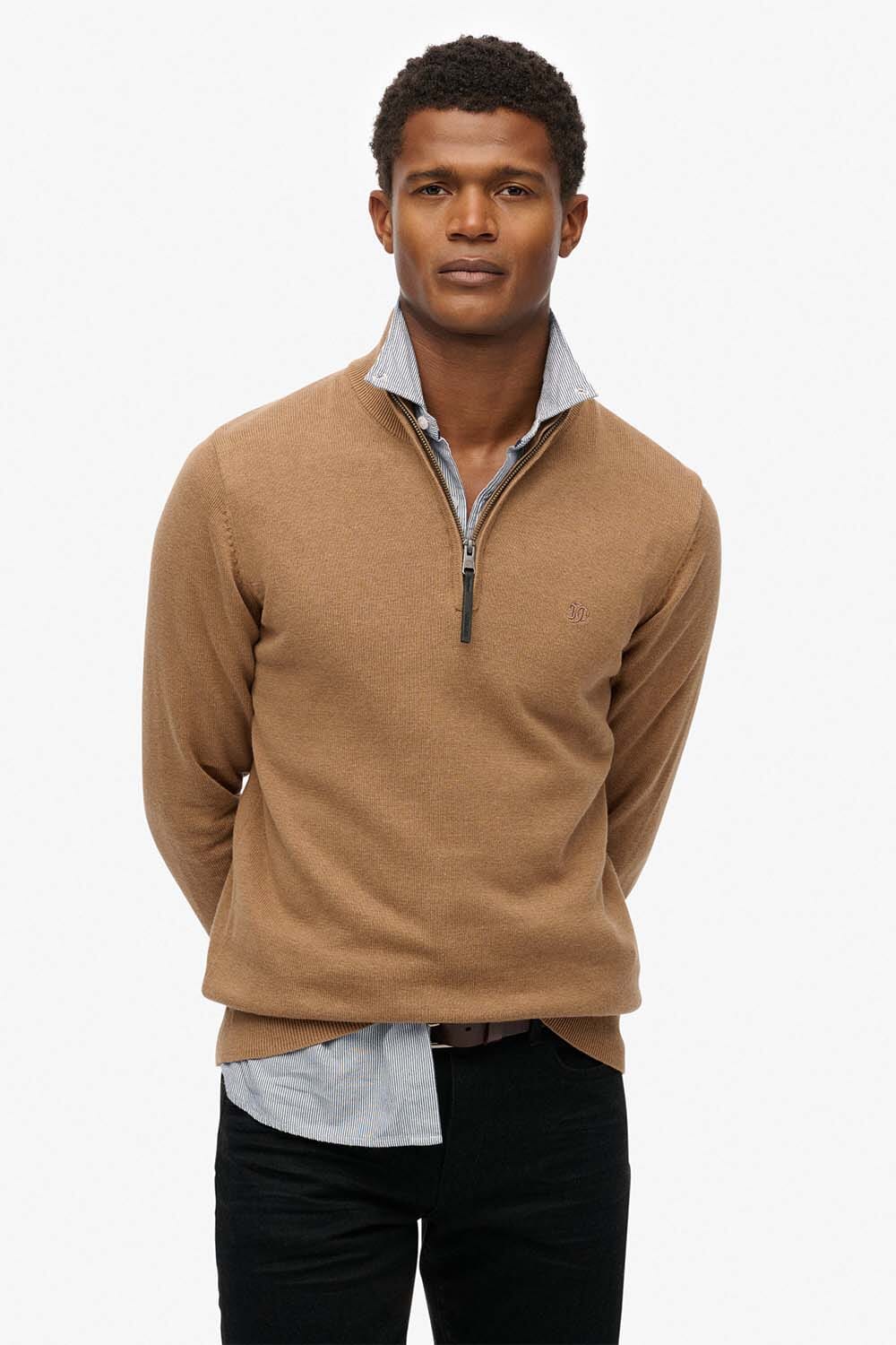Superdry Trui Essential Bruin