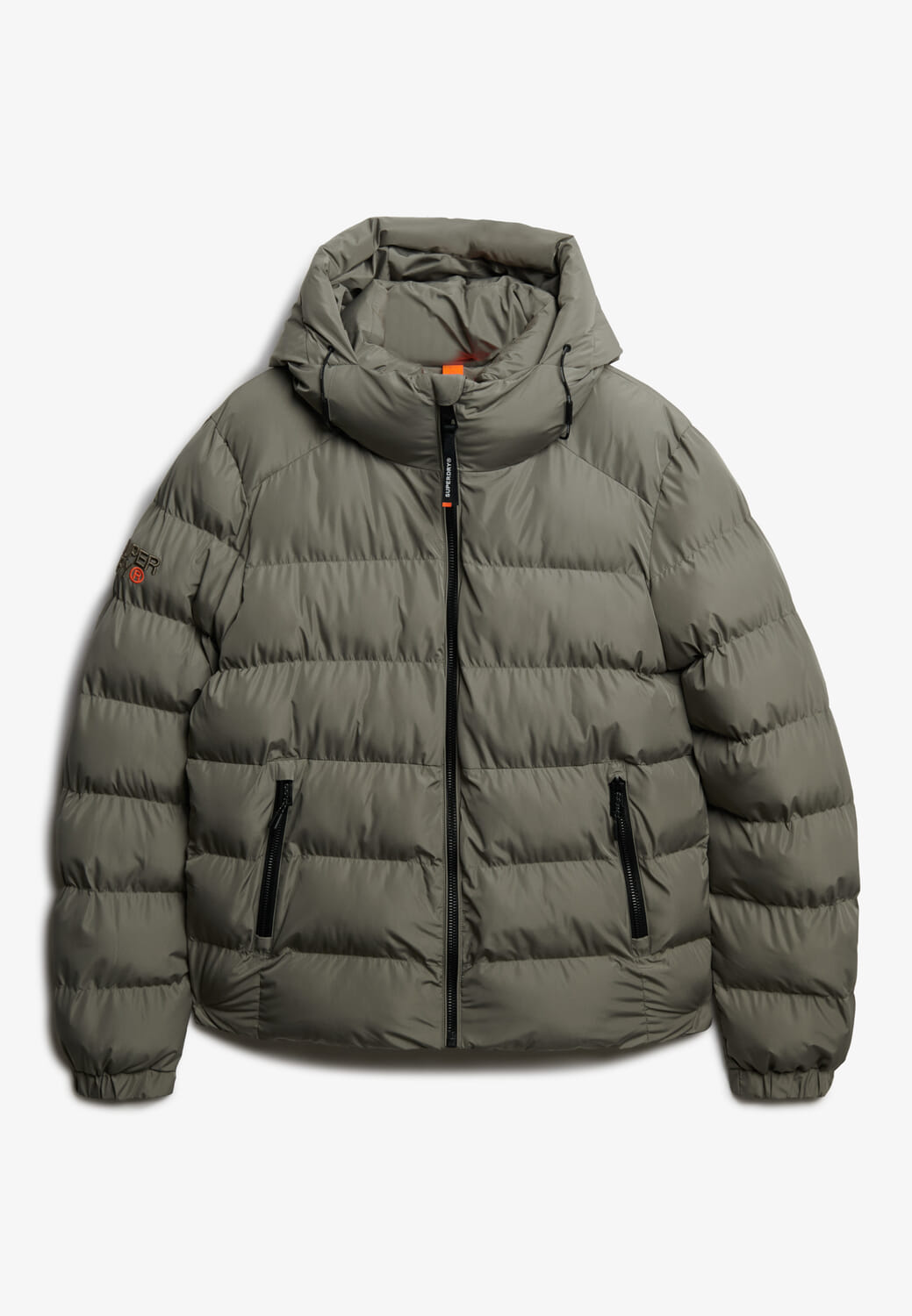 Superdry Puffer Jas Sport  Groen