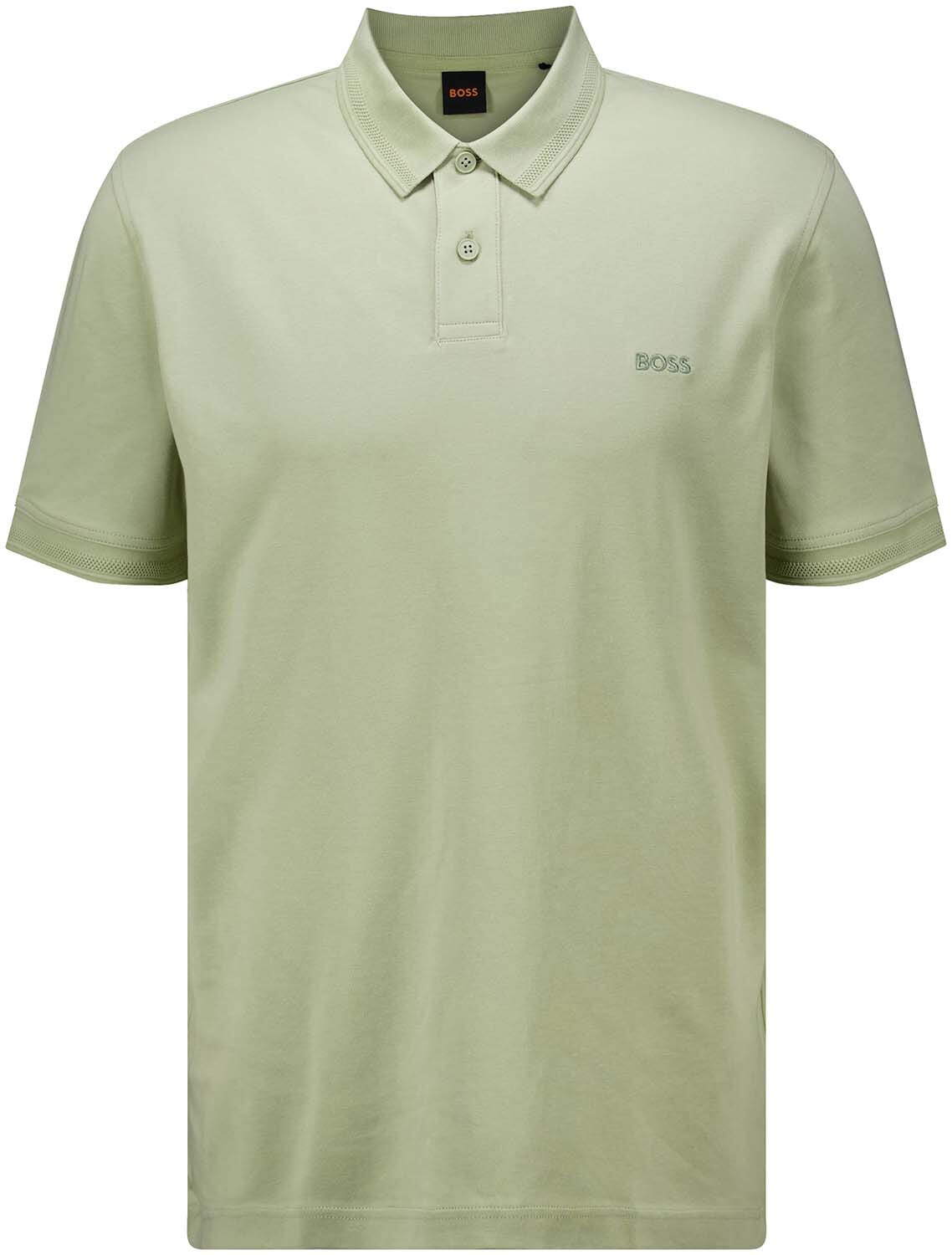 Boss Orange Polo Interlock Groen