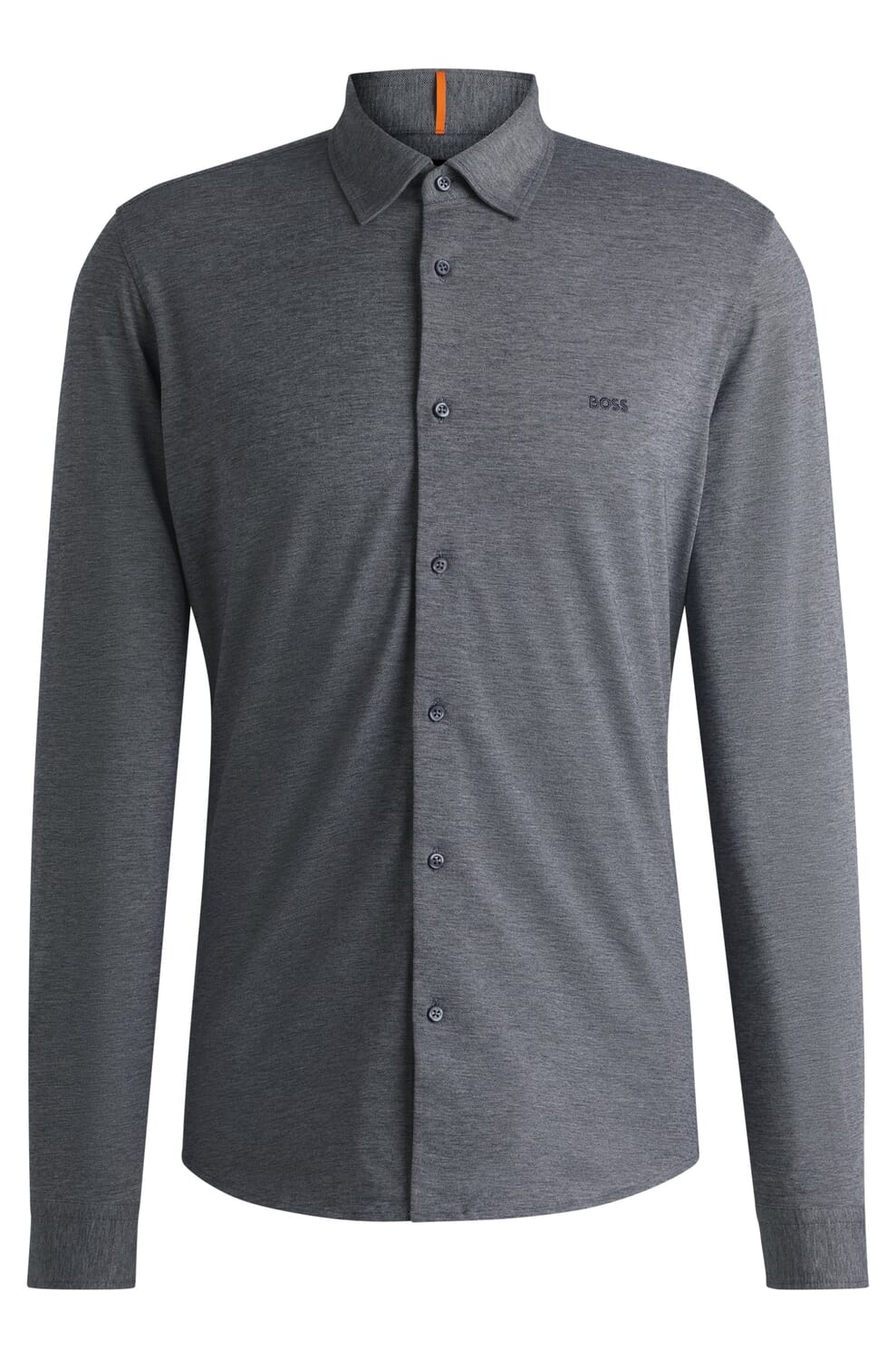 Boss Orange Overhemd Mysoft Blauw
