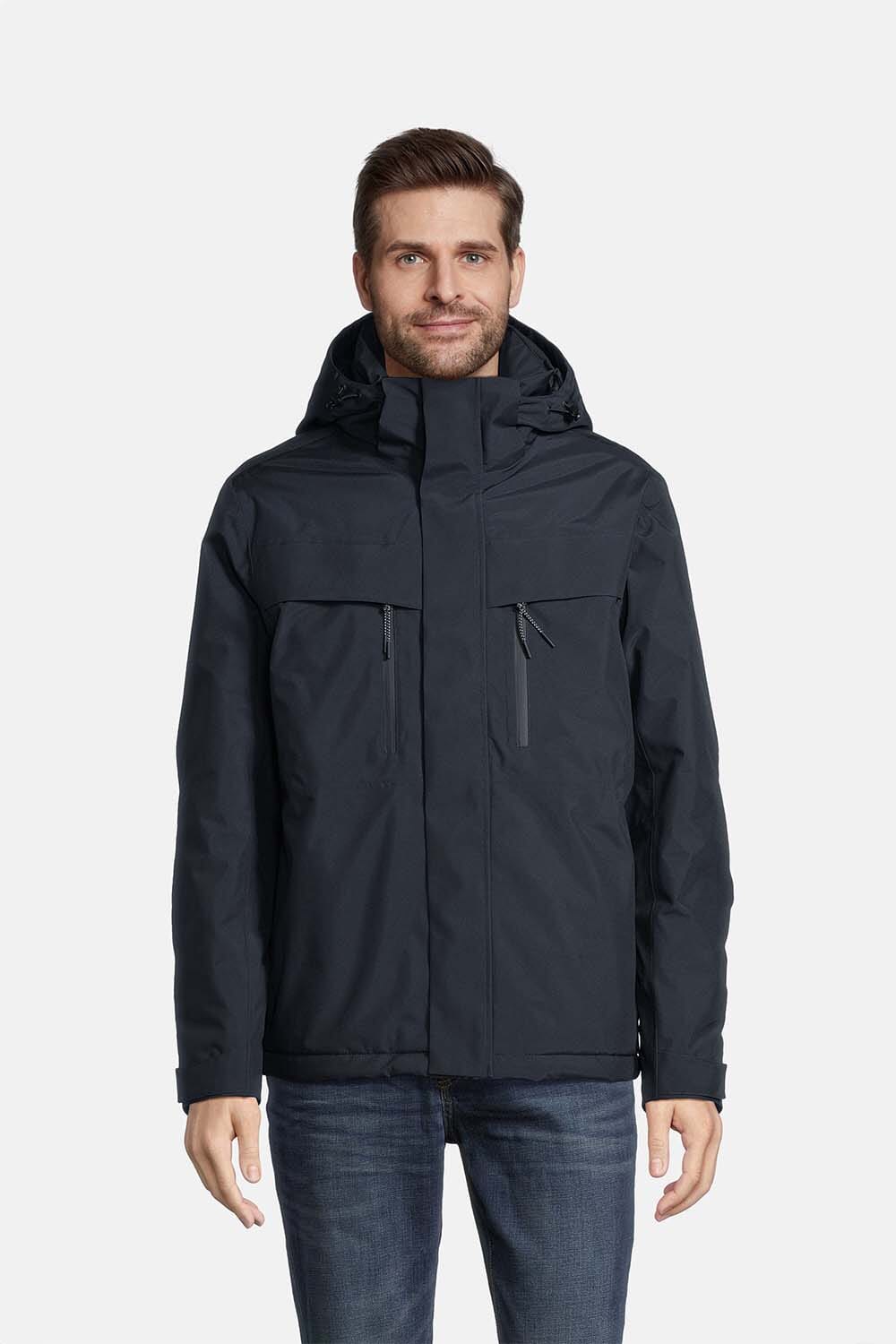 Covered Parka Jas Franklin Navy