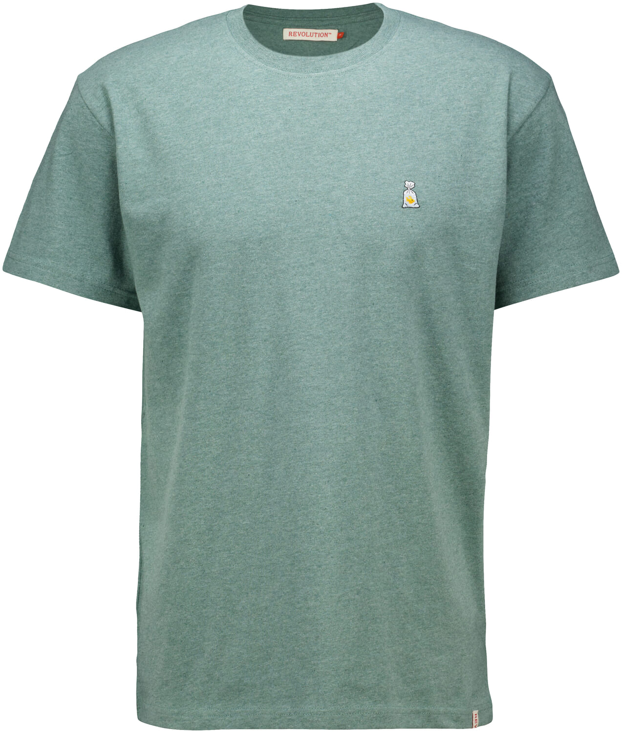 Revolution printed t-shirt Groen