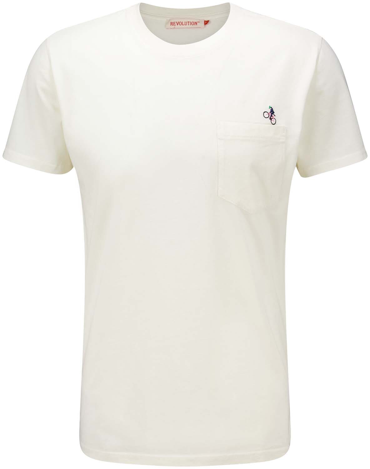 Revolution T-shirt Printed Wit