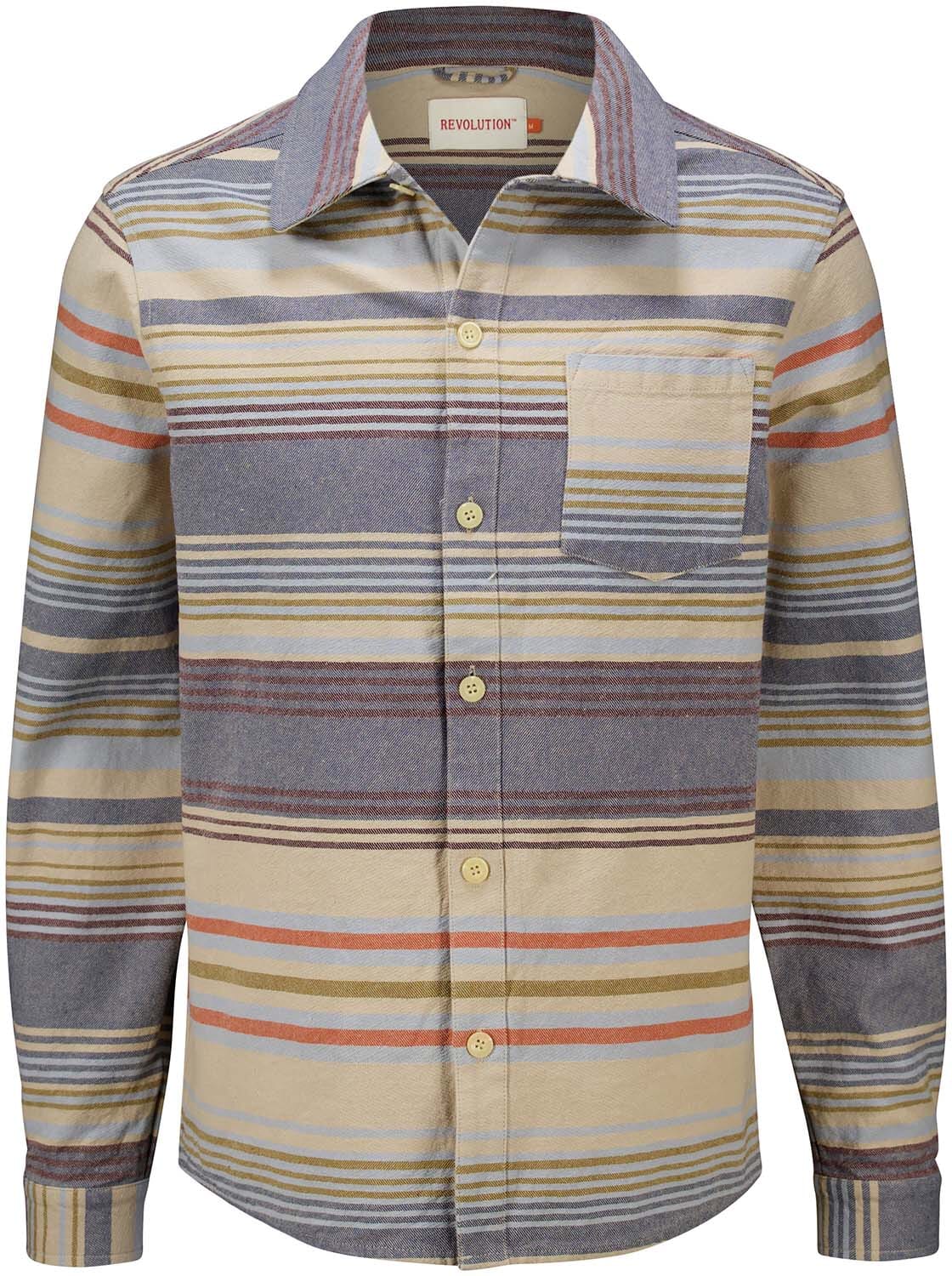 Revolution overshirt Blauw