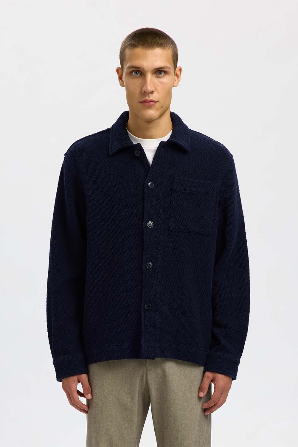 Selected Homme Overhemd Fred Navy