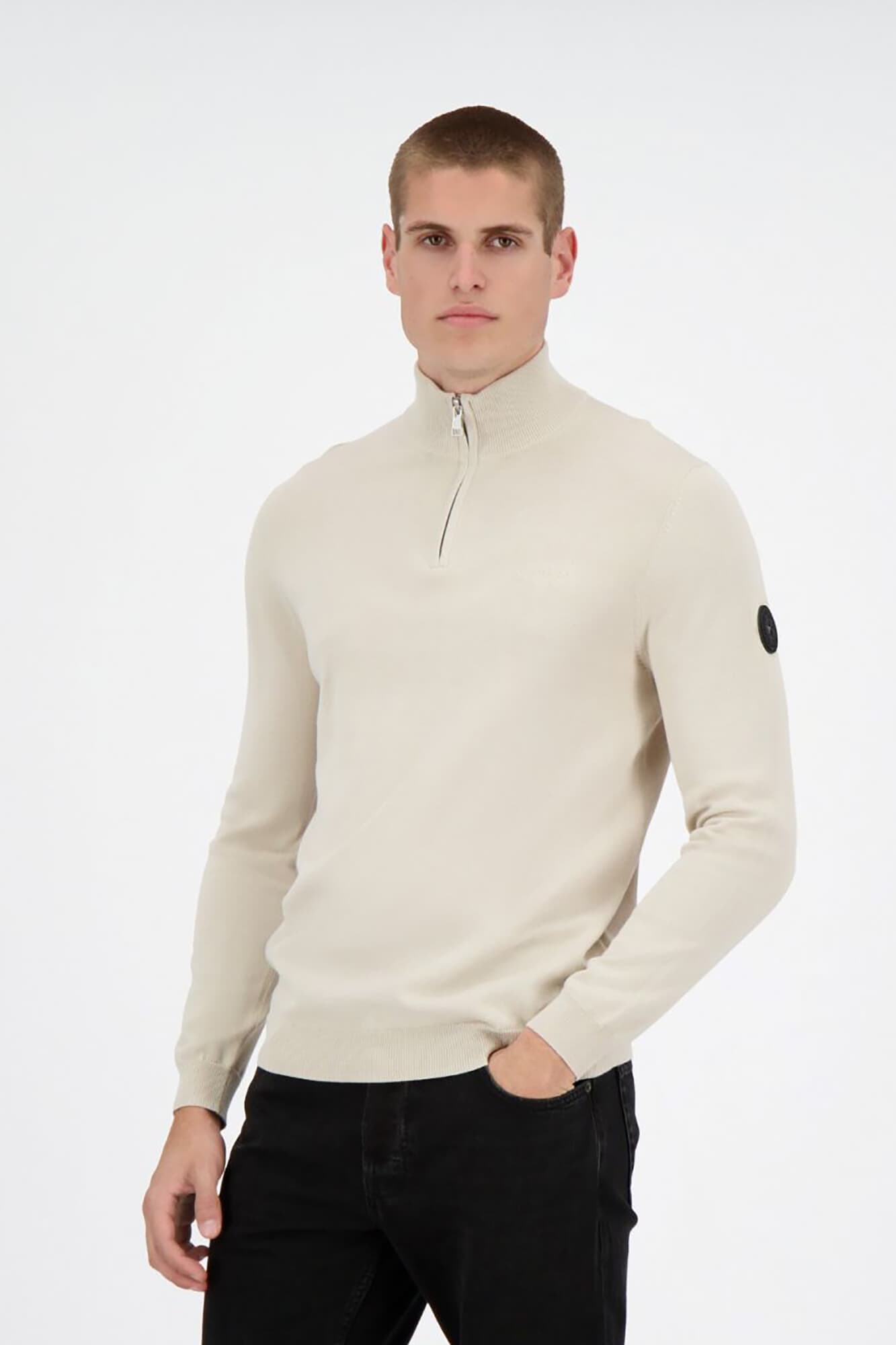 Airforce Zip-trui Beige
