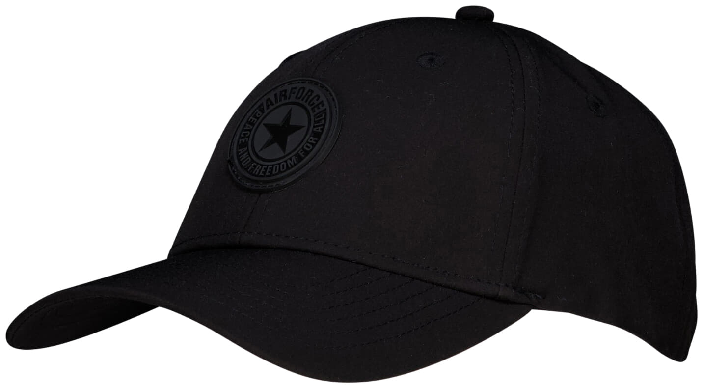 Airforce cap Zwart