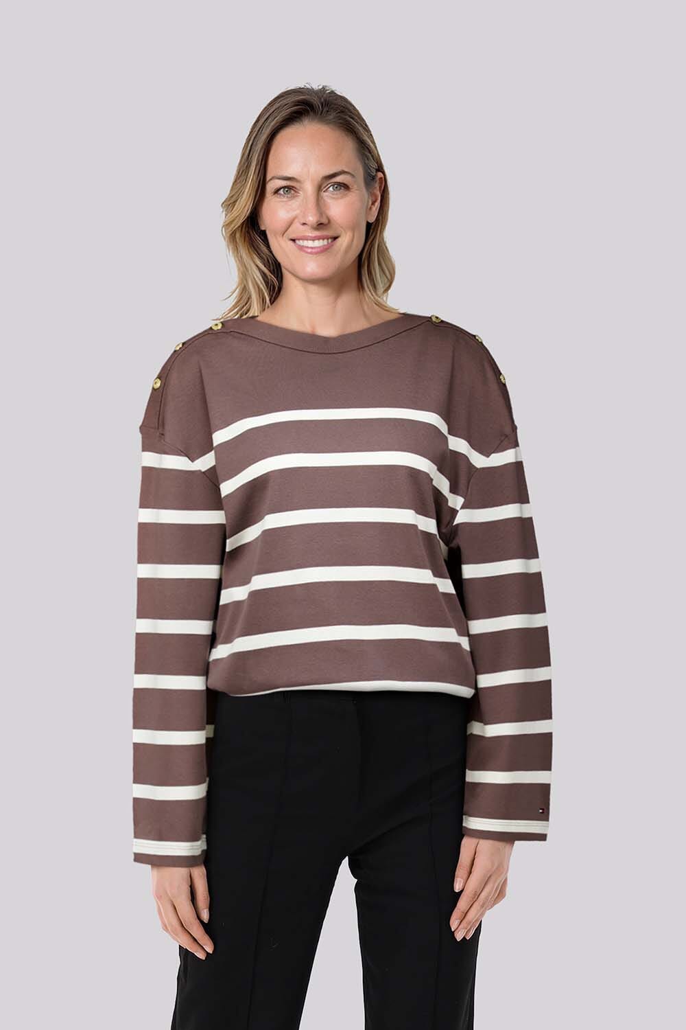 Tommy Hilfiger Top Gold Botton Boat Bruin