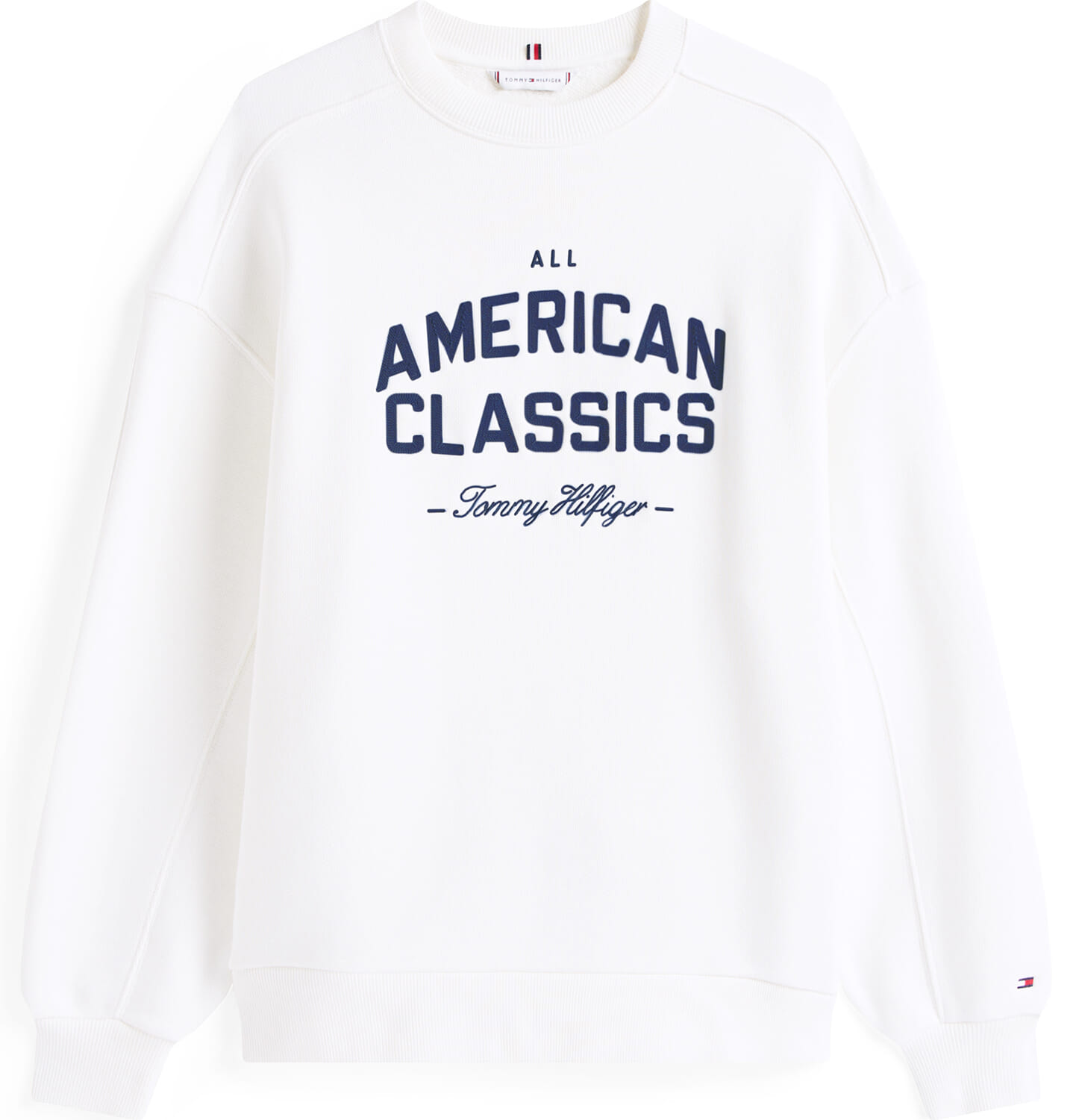 Tommy Hilfiger Sweater Varsity Wit