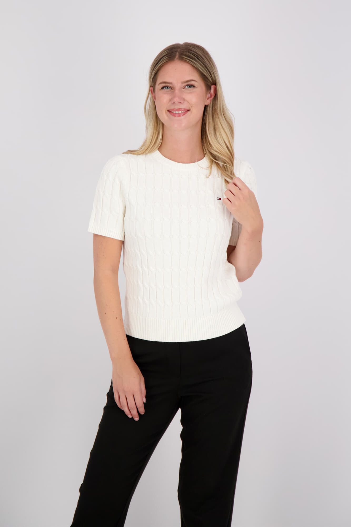 Tommy Hilfiger Top Cable Wit