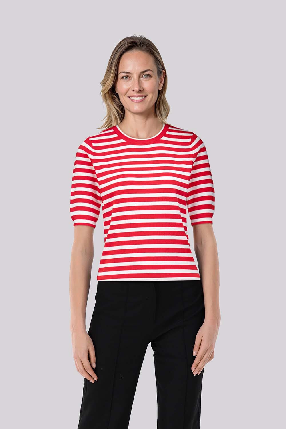 Studio Anneloes Pullover Luna Stripe  Roze