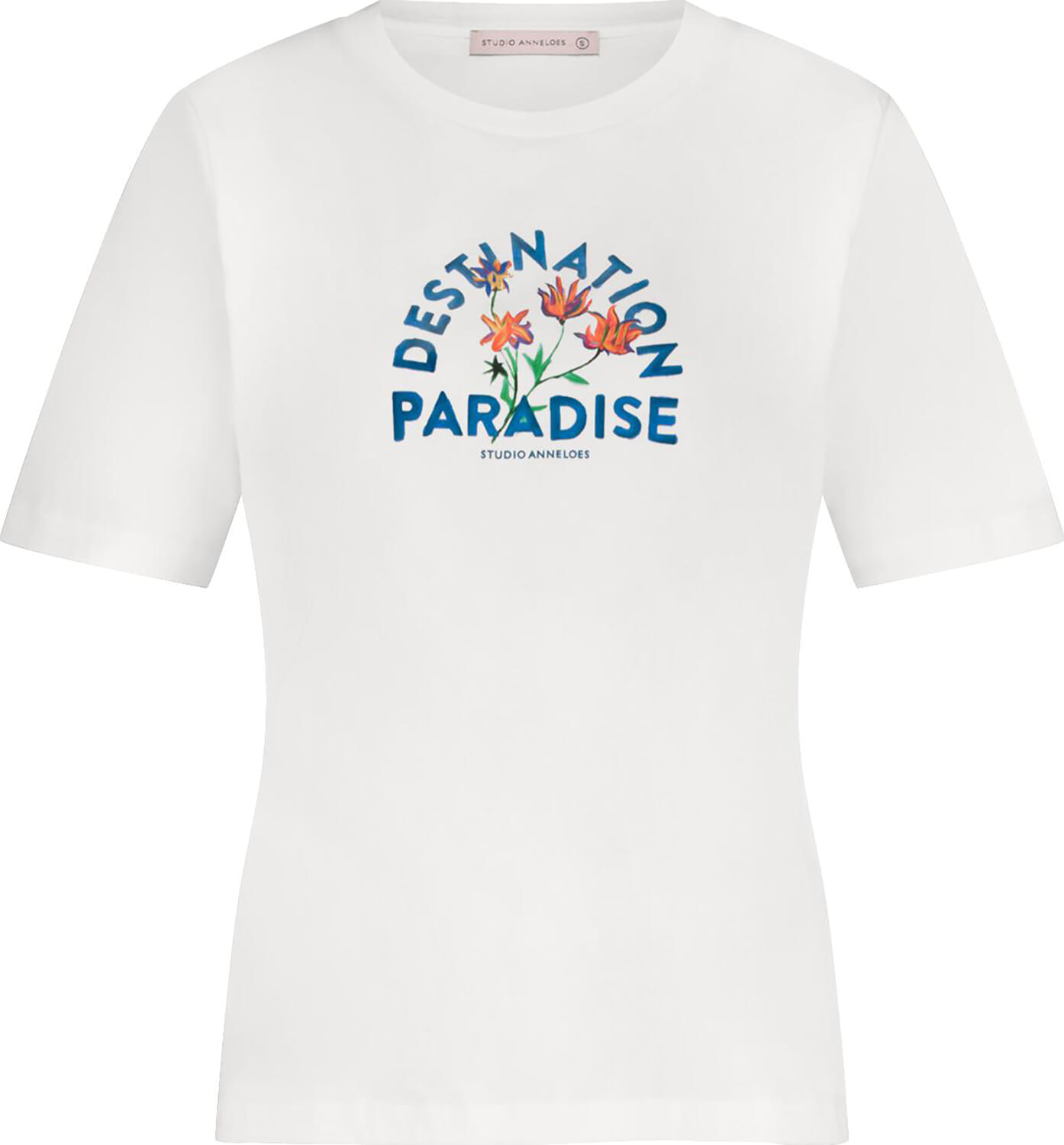 Studio Anneloes T-shirt Paradise Wit