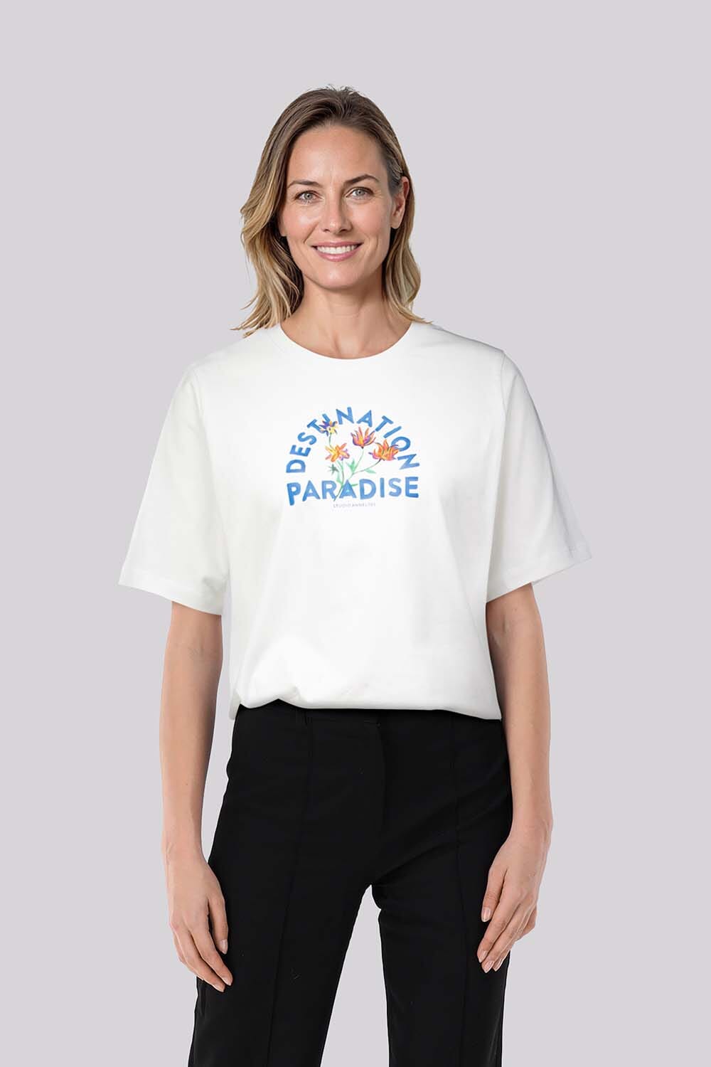 Studio Anneloes T-shirt Paradise Wit