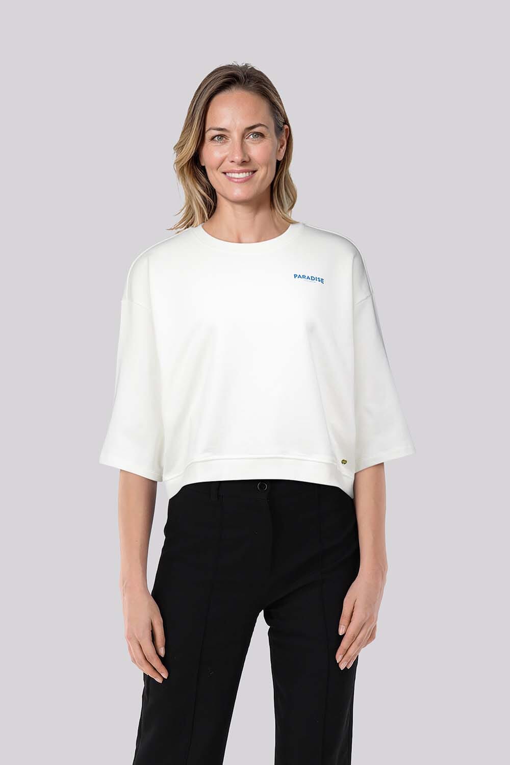 Studio Anneloes Sweater Puck Paradise Wit