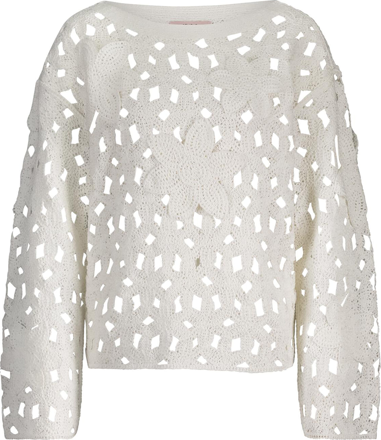 Studio Anneloes Pullover Amarey Flower  Wit