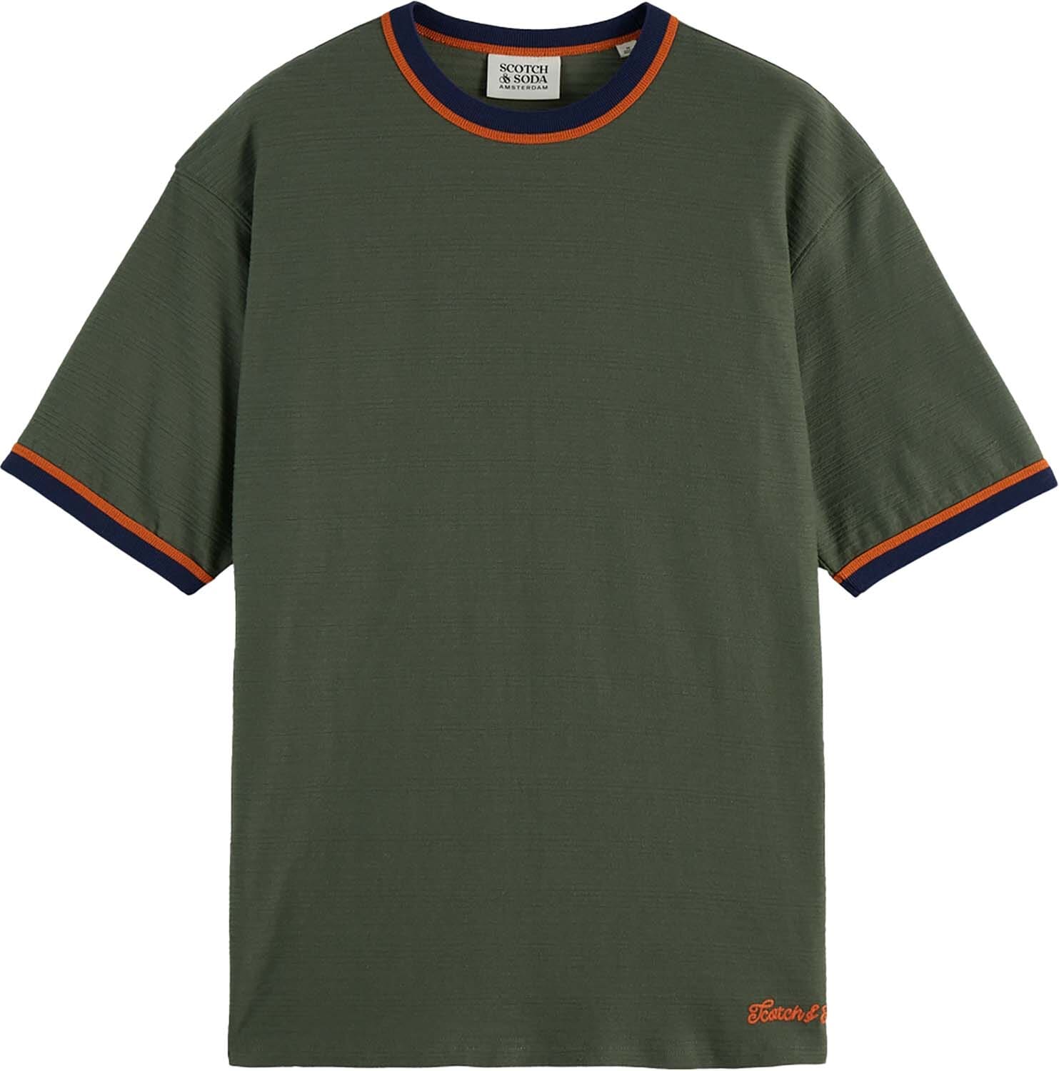 Scotch & Soda T-shirt Groen