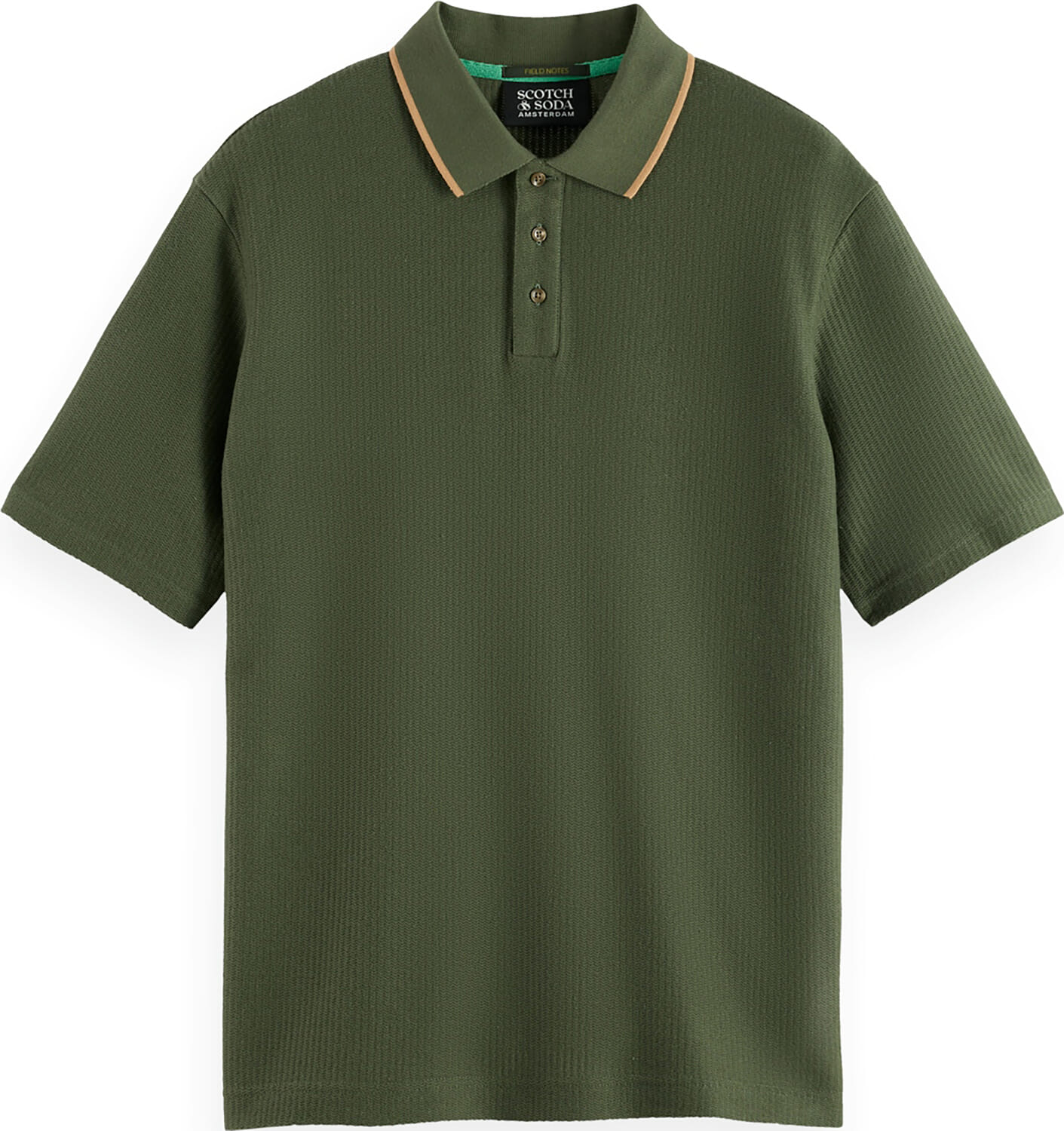 Scotch & Soda Polo Groen