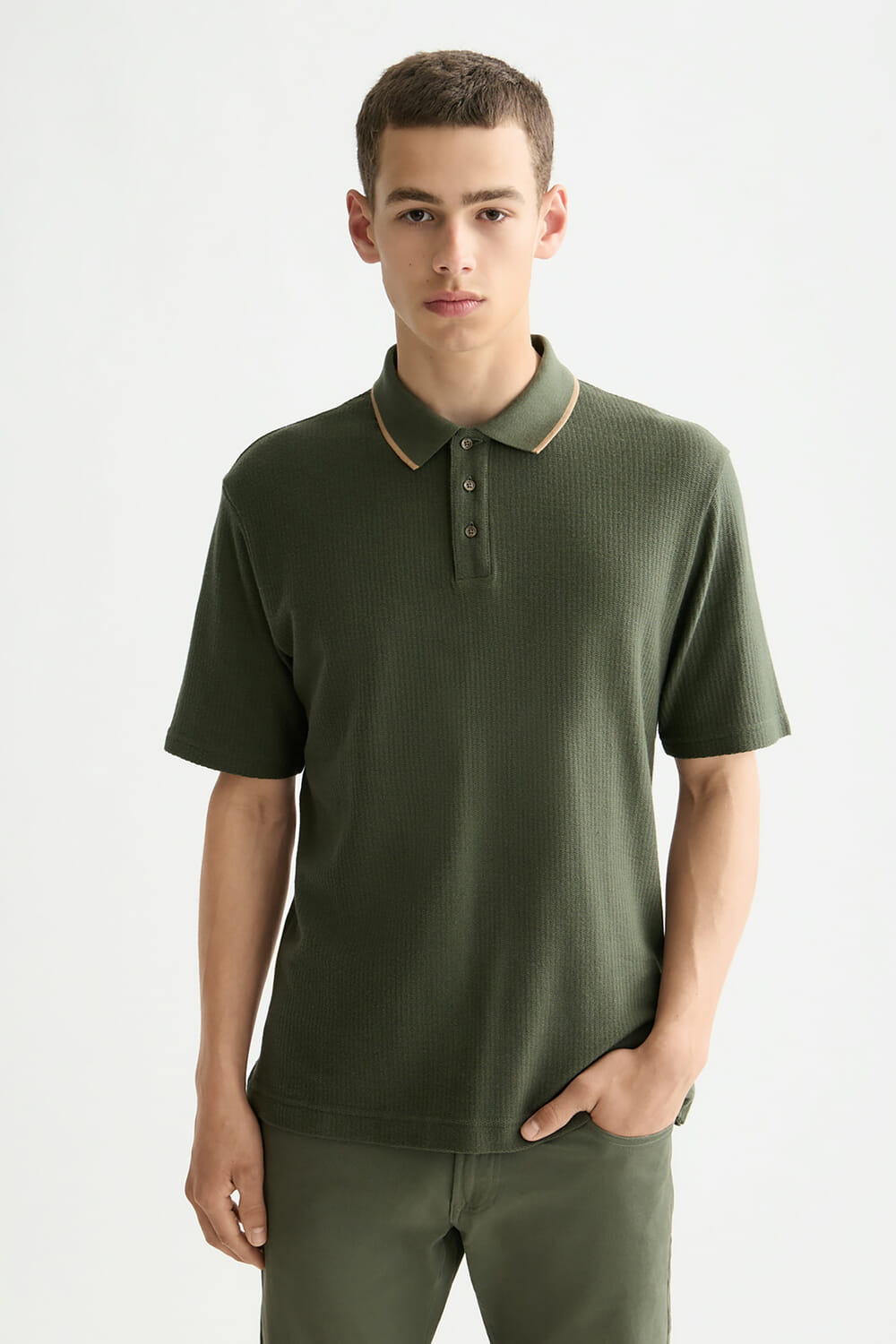 Scotch & Soda Polo Groen
