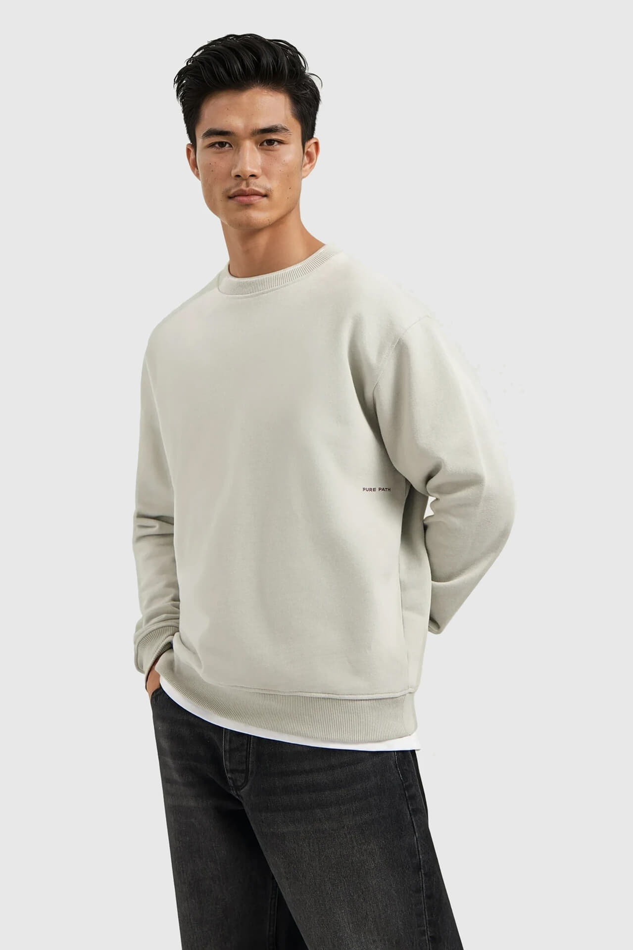 Pure Path Sweater My other Car is a Porsche Antraciet