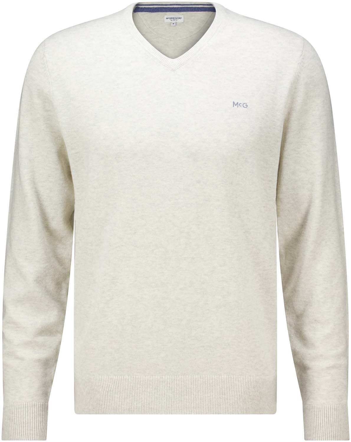 McGregor Trui V-hals Off White
