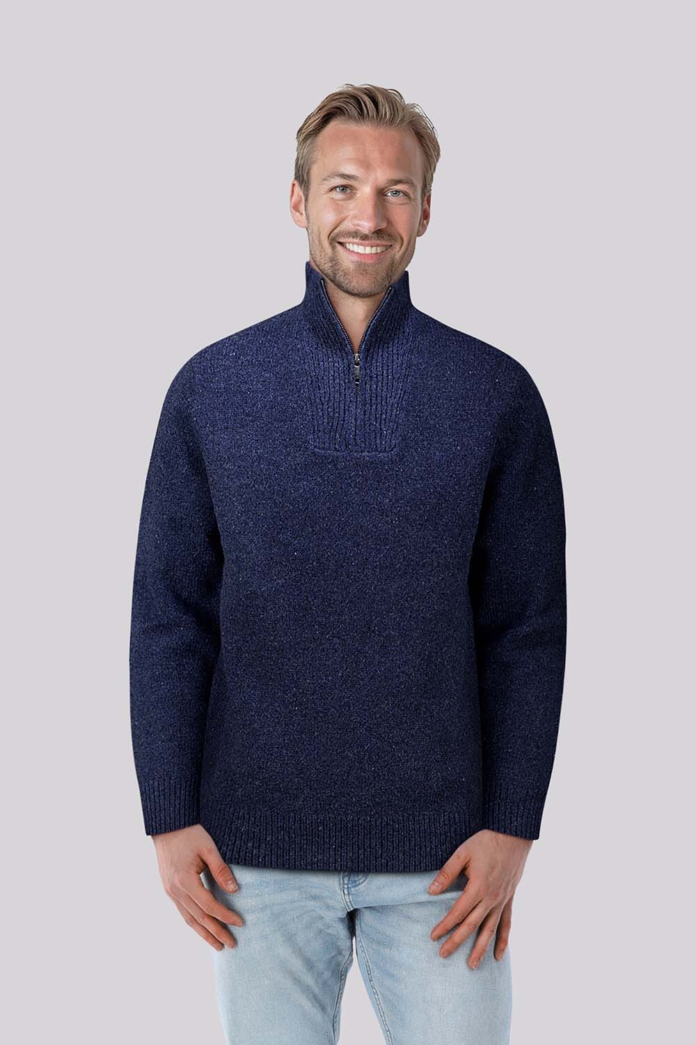 McGregor Half-zip Trui Fisherman Navy