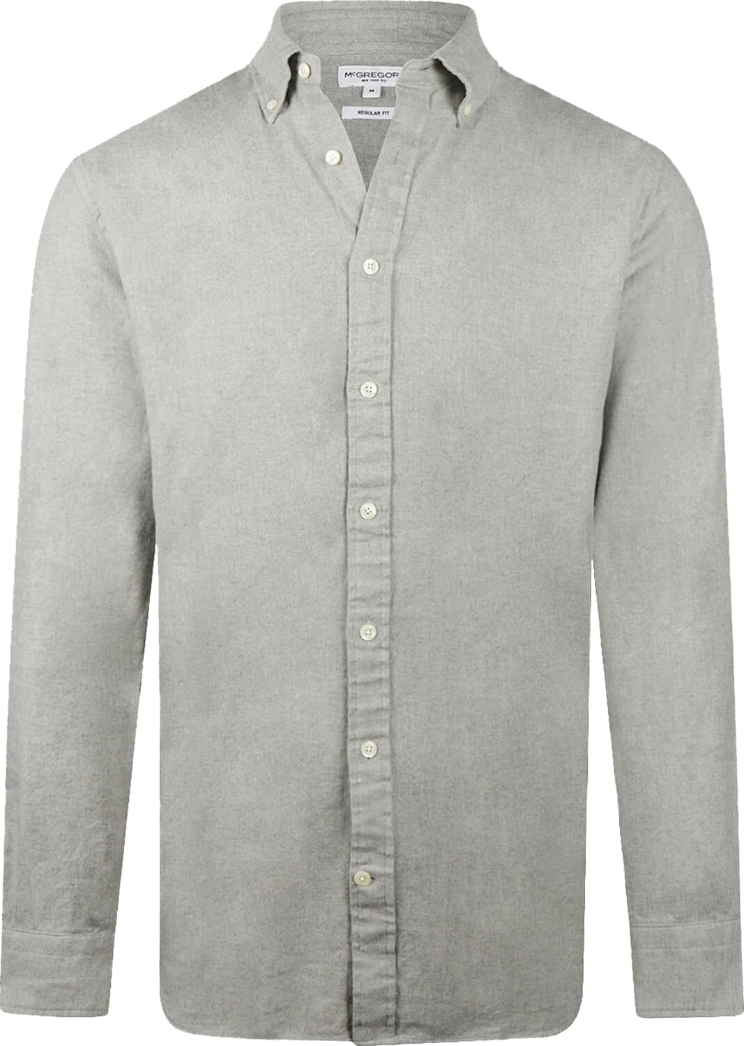 McGregor Overhemd Oxford Flannel  Grijs