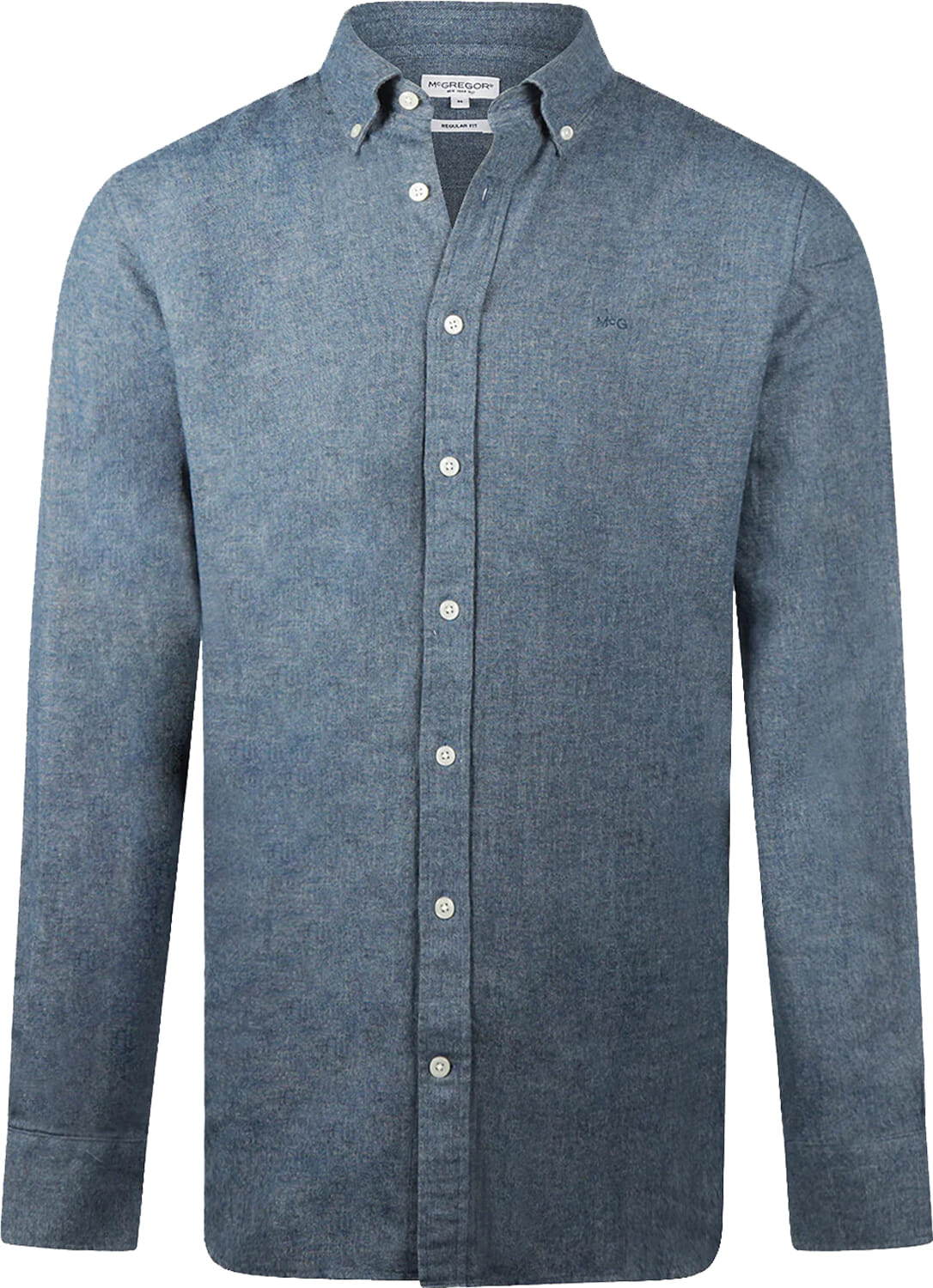 McGregor Overhemd Oxford Flannel  Navy