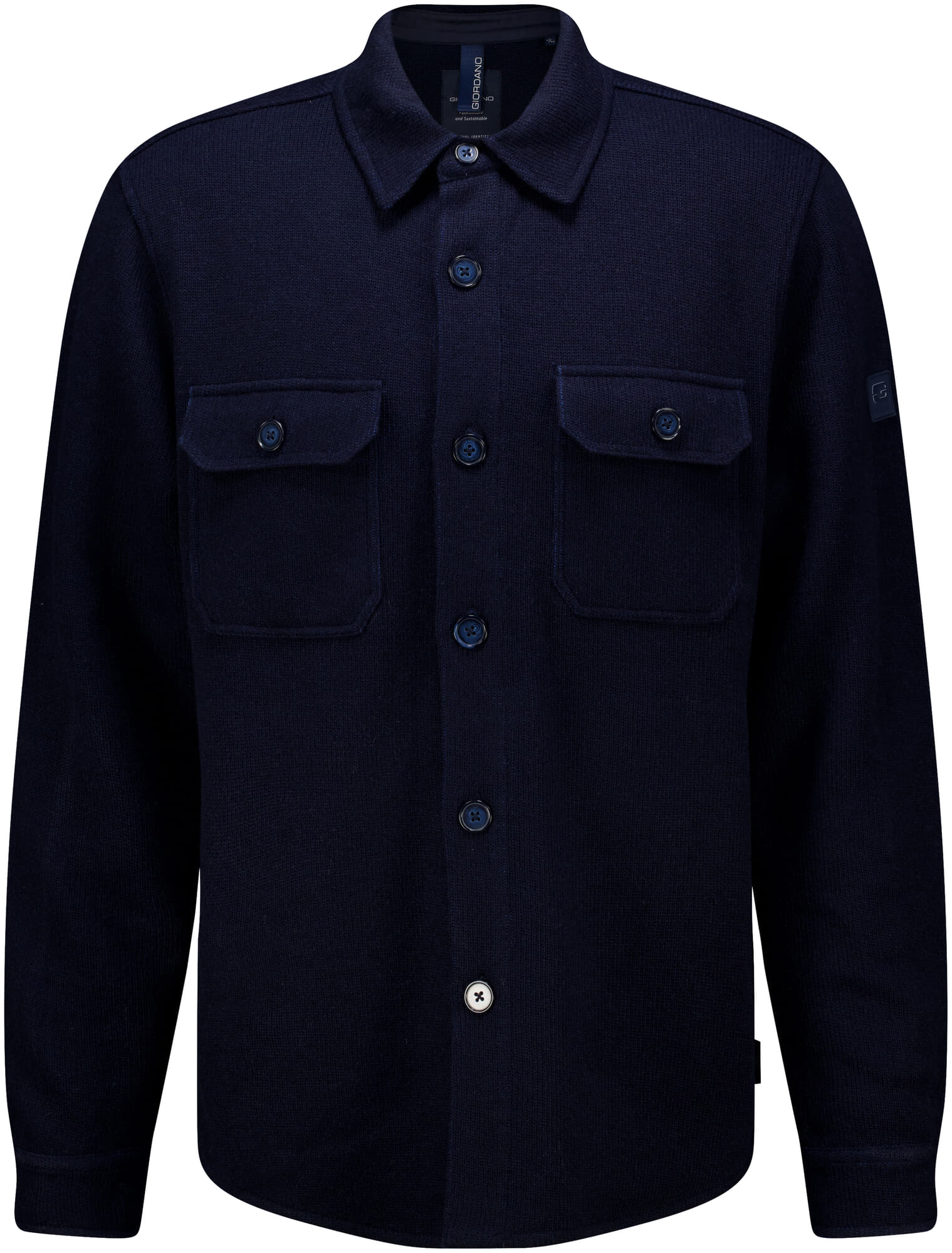 Giordano Overshirt Taranto  Navy