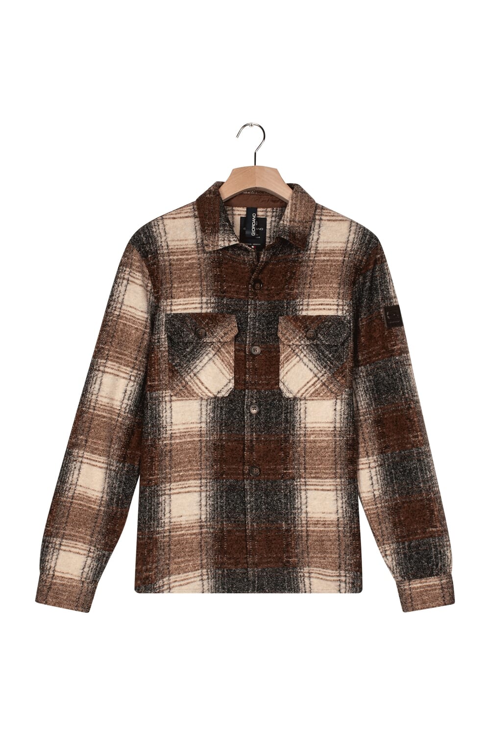 Giordano Overshirt Taranto Bruin