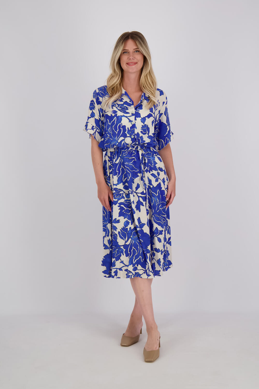 Sorbet Jurk Inka Blauw