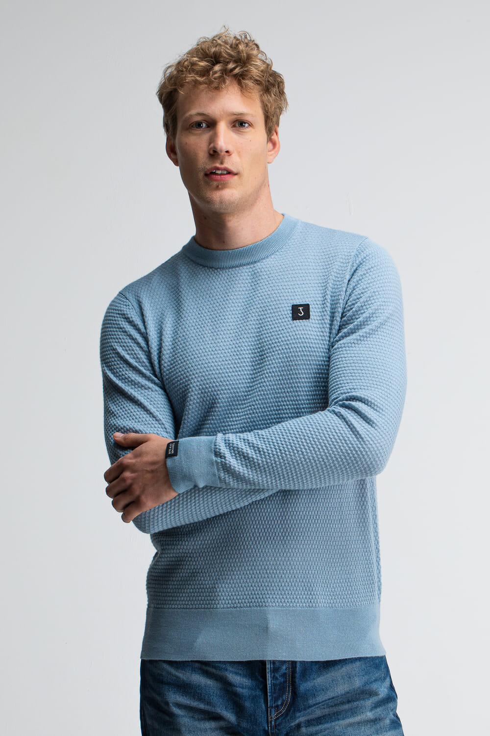 Butcher Of Blue Structure Crew Blauw