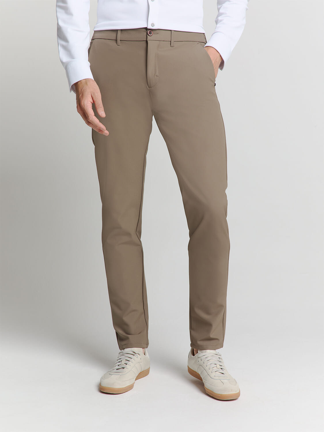 No Excess Chino 4-Way Stretch Sedoc Groen