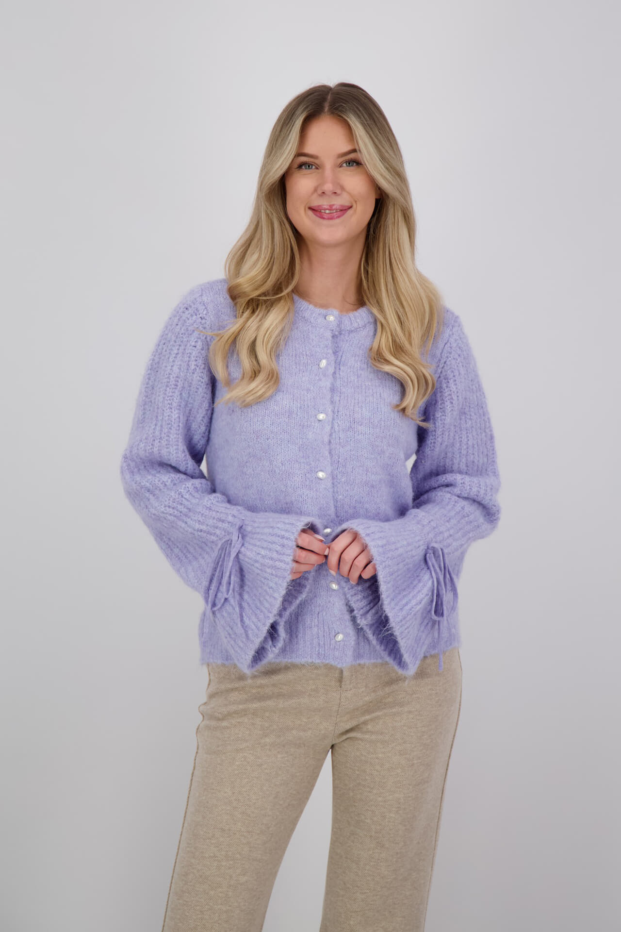 Object Vest Salika Paars