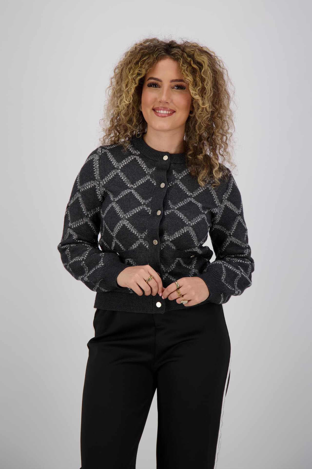 Object Vest Piluna Antraciet