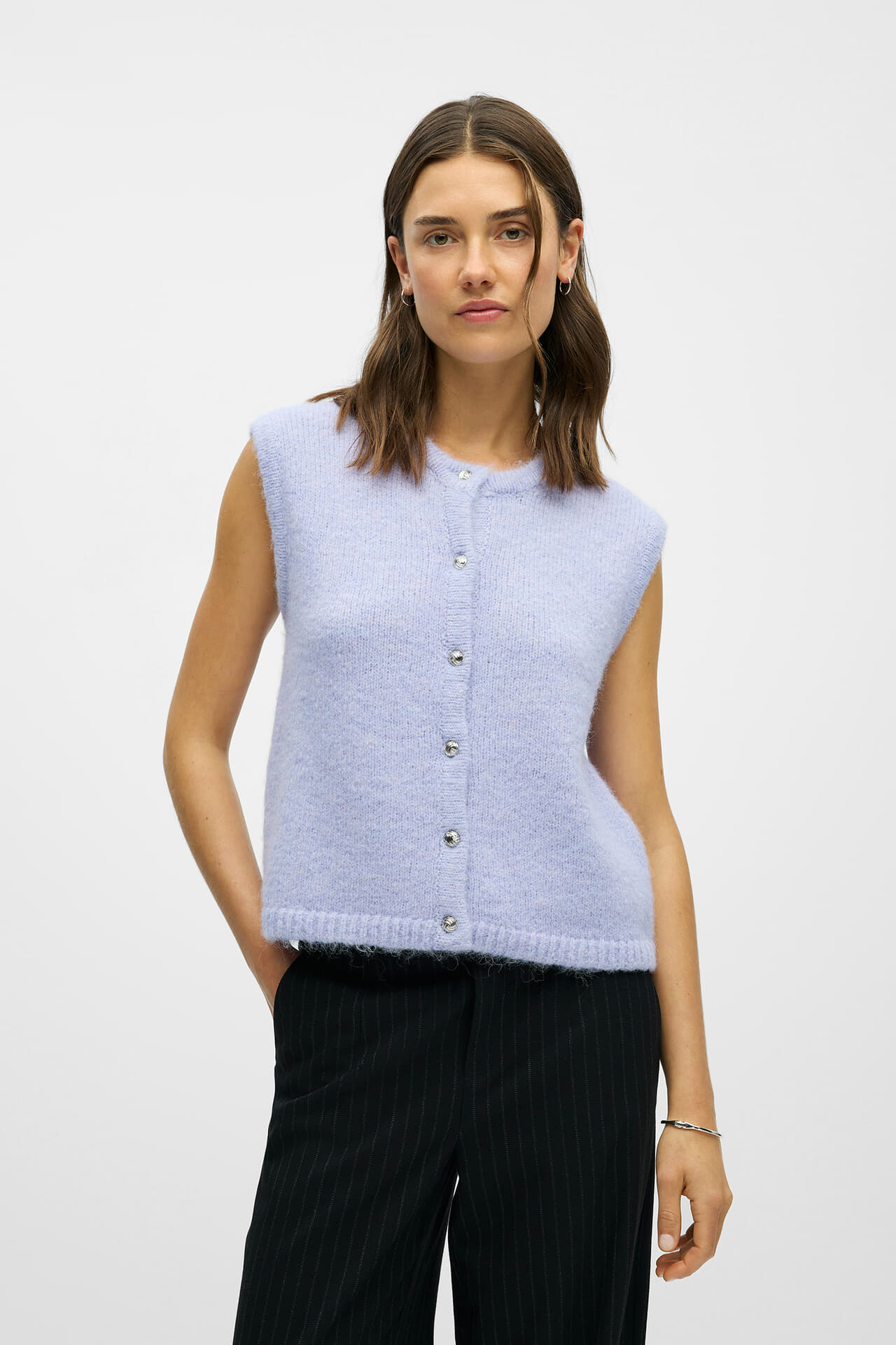 Object Vest Saggia  Paars