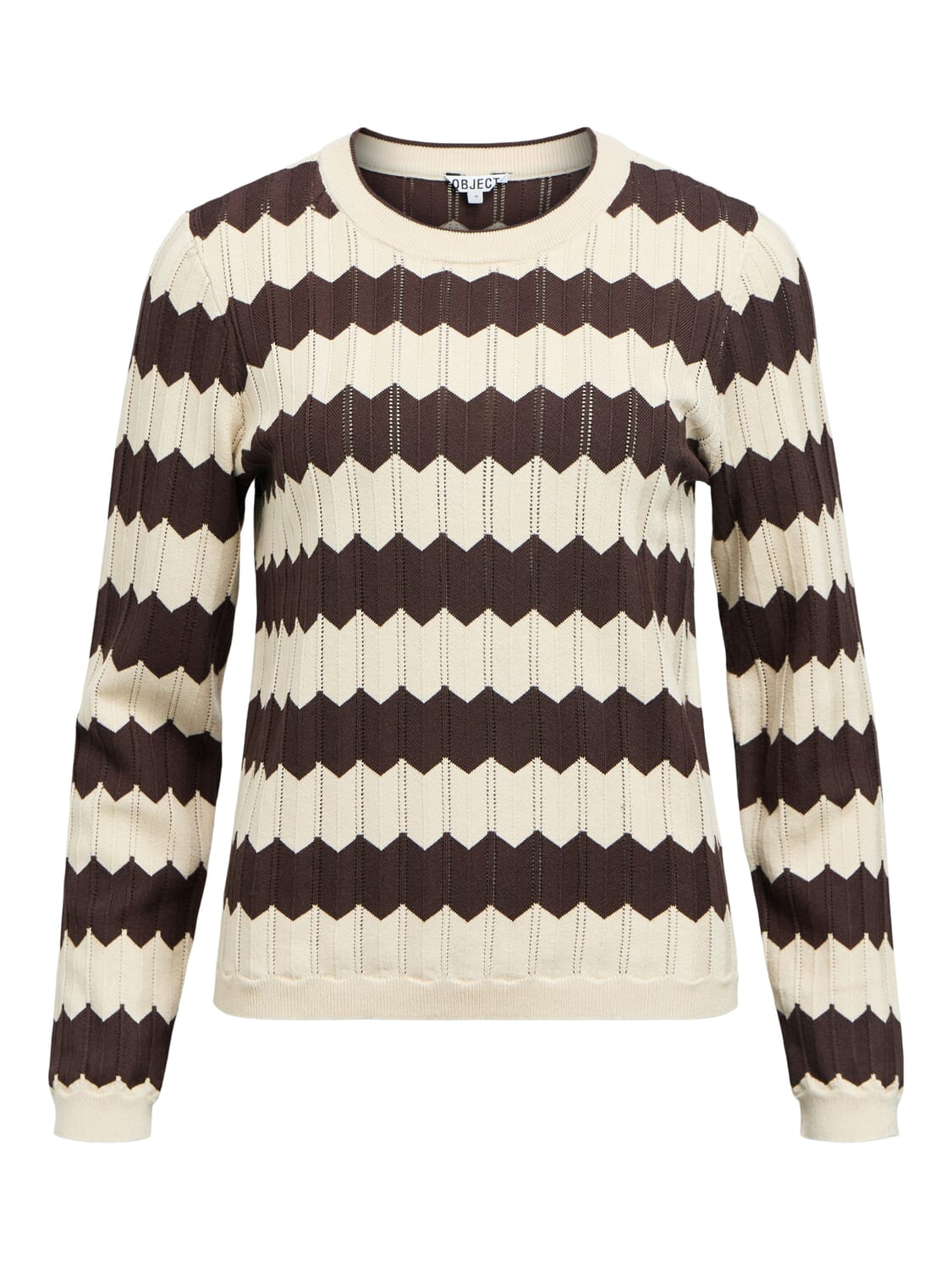 Object Trui Gebreid Ebba Beige
