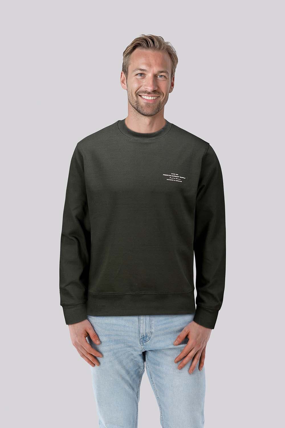 Jack & Jones Longsleeve Chad Branding Groen