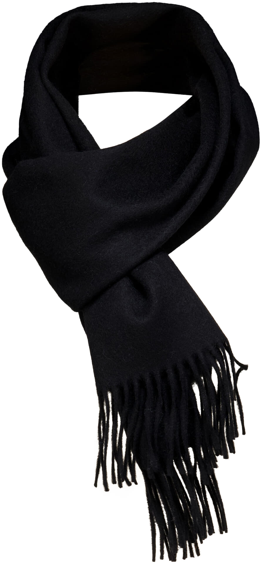 Matinique Sjaal Wolan Zwart
