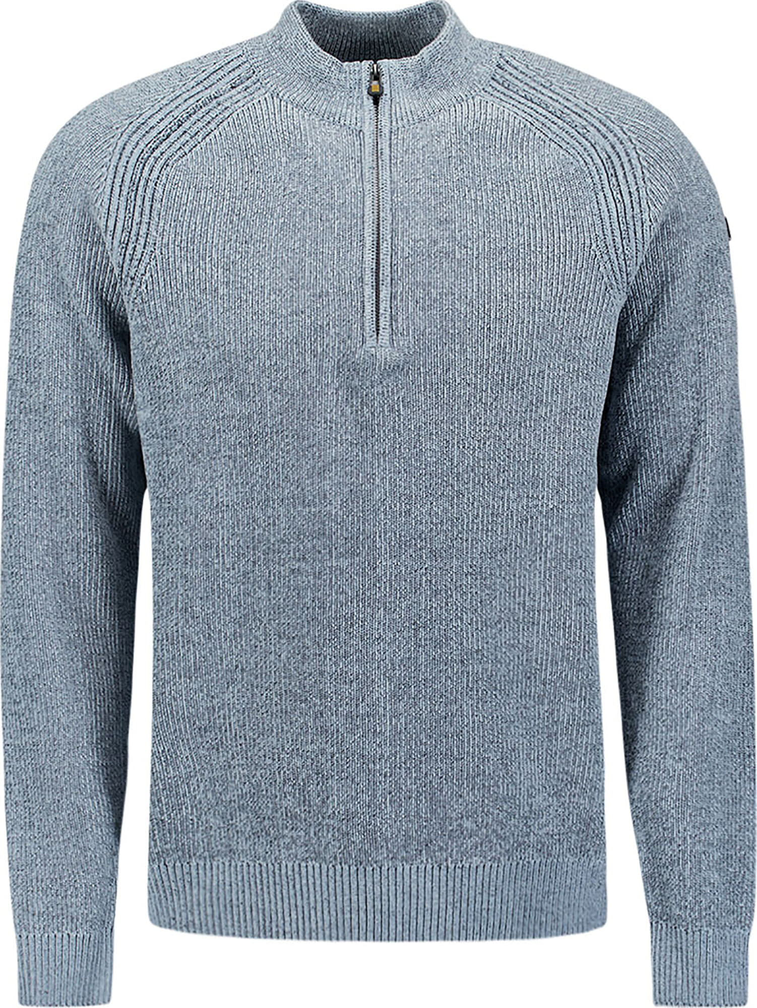 No Excess Zip-Trui Chenill Blauw