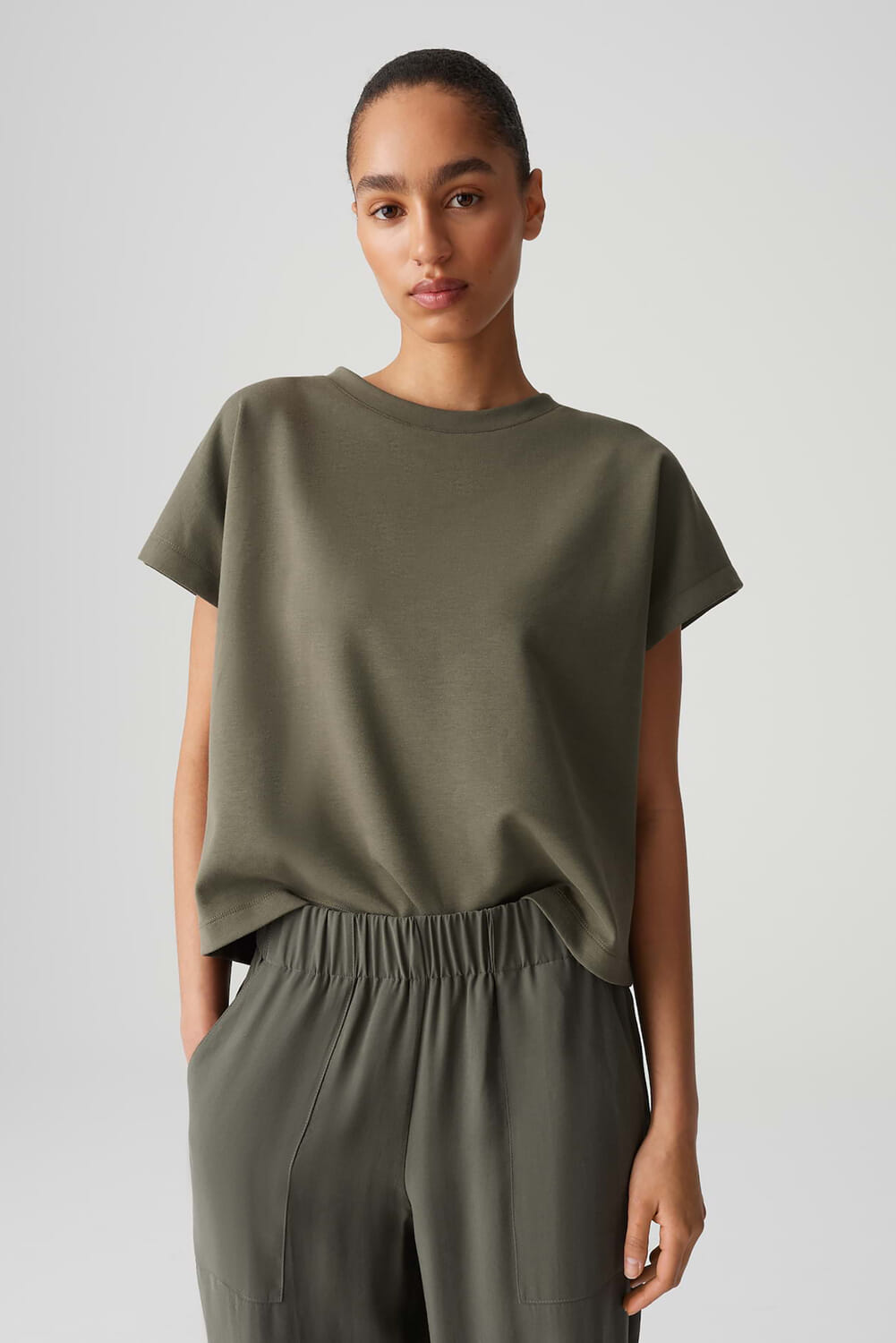Opus Sweater Ganne Groen